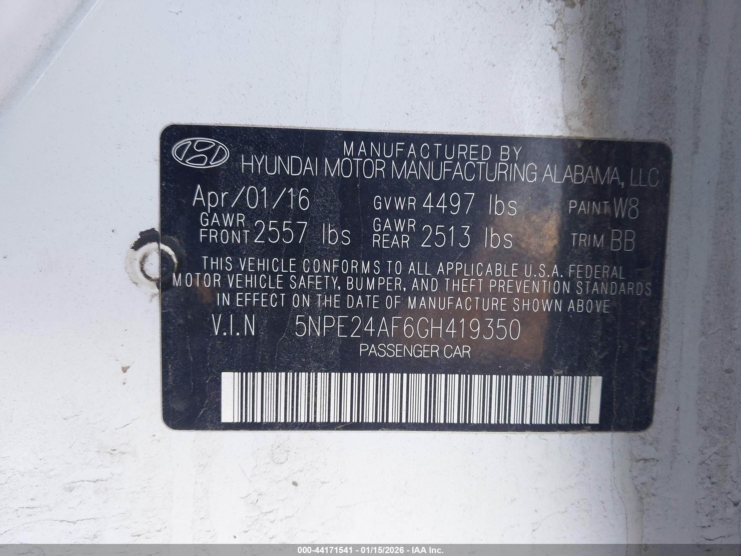 HYUNDAI SONATA image 9
