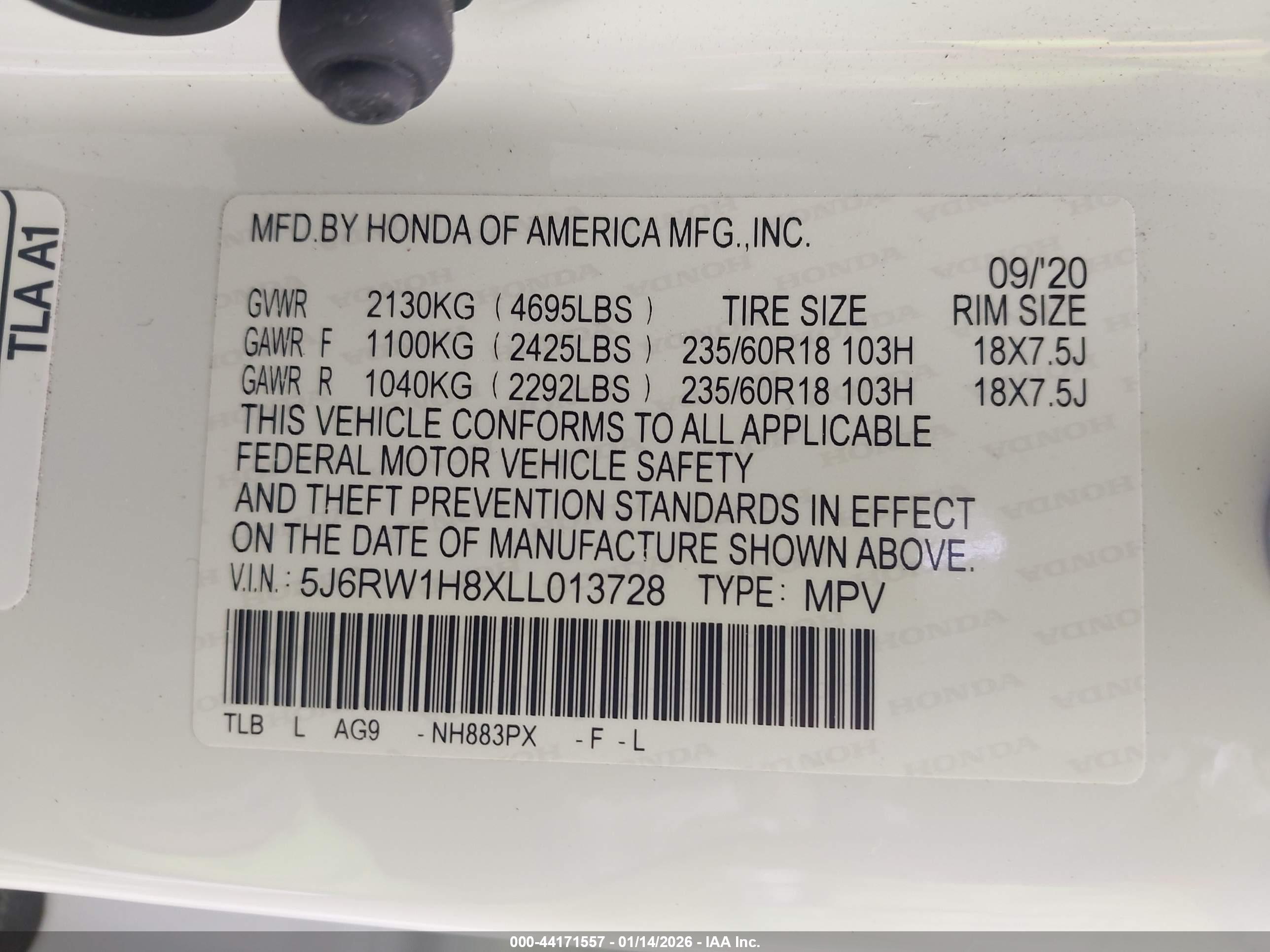 HONDA CR-V image 9