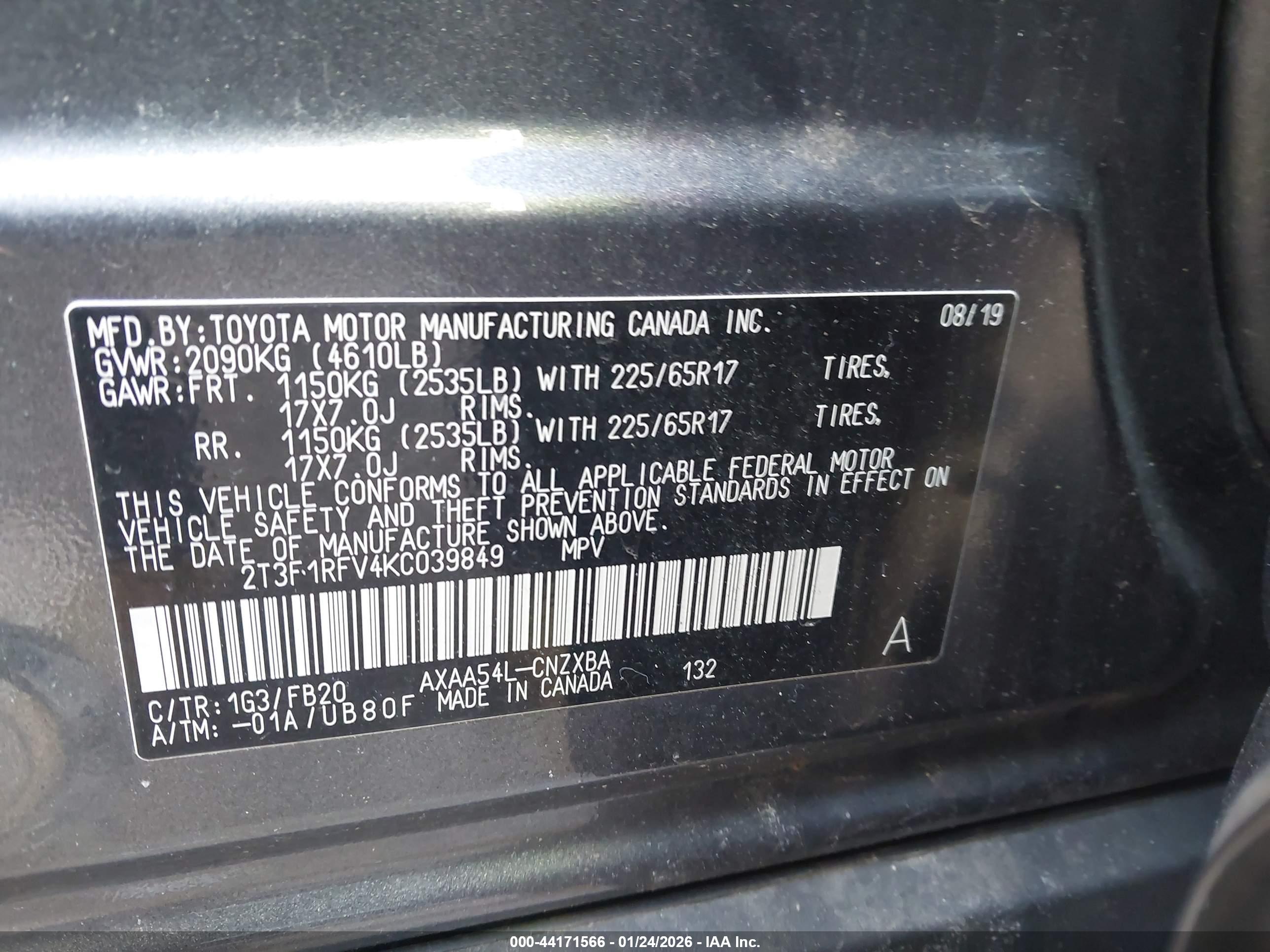 TOYOTA RAV4 image 9