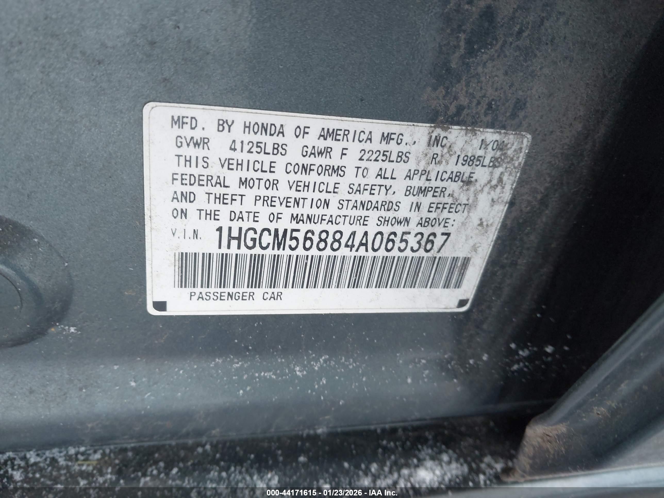HONDA ACCORD image 9