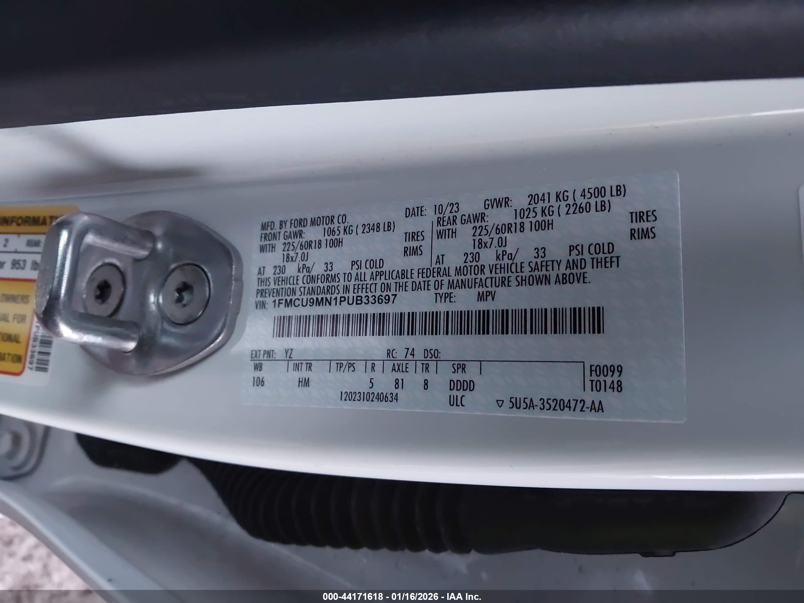 FORD ESCAPE image 9