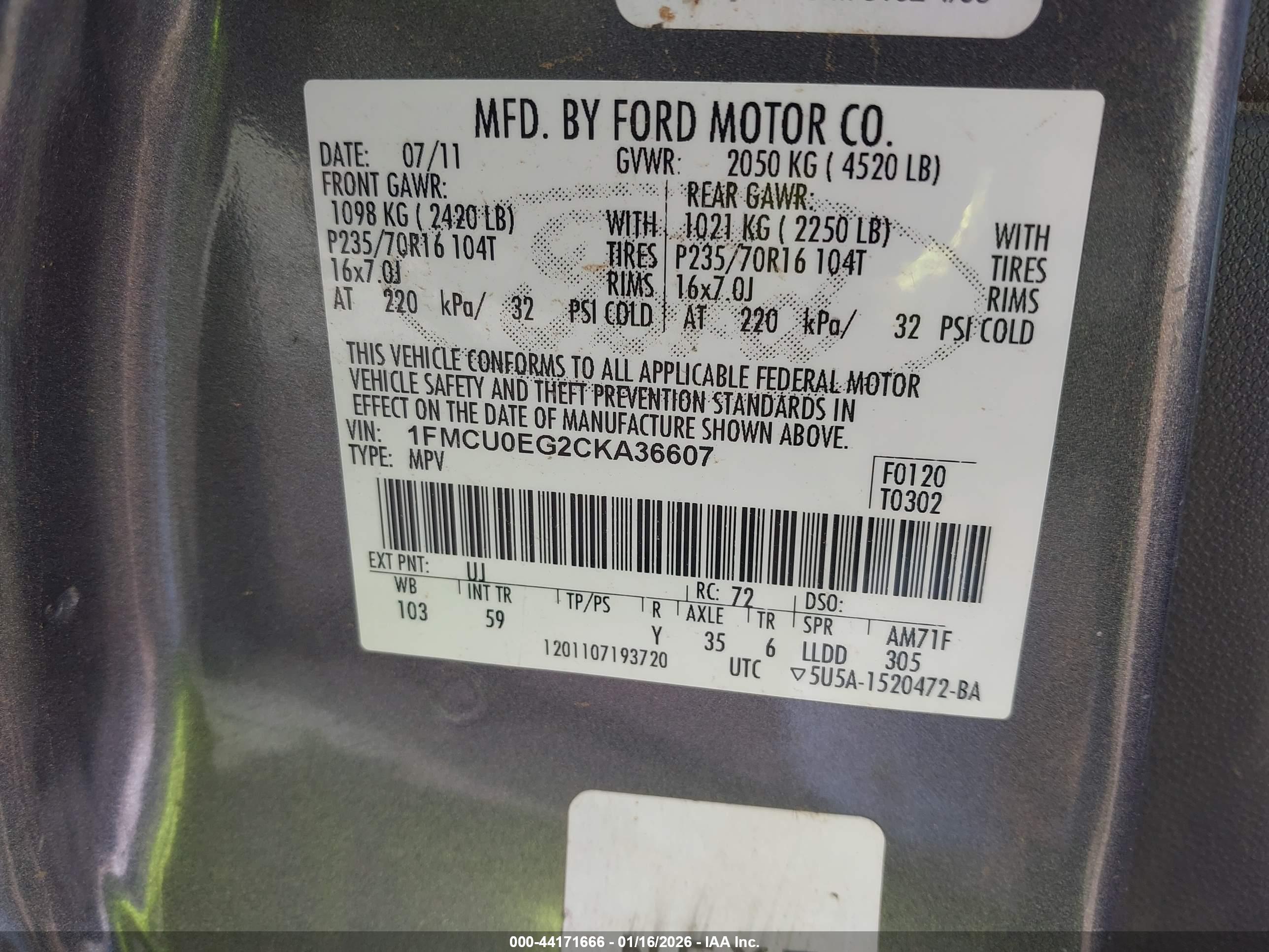 FORD ESCAPE image 9