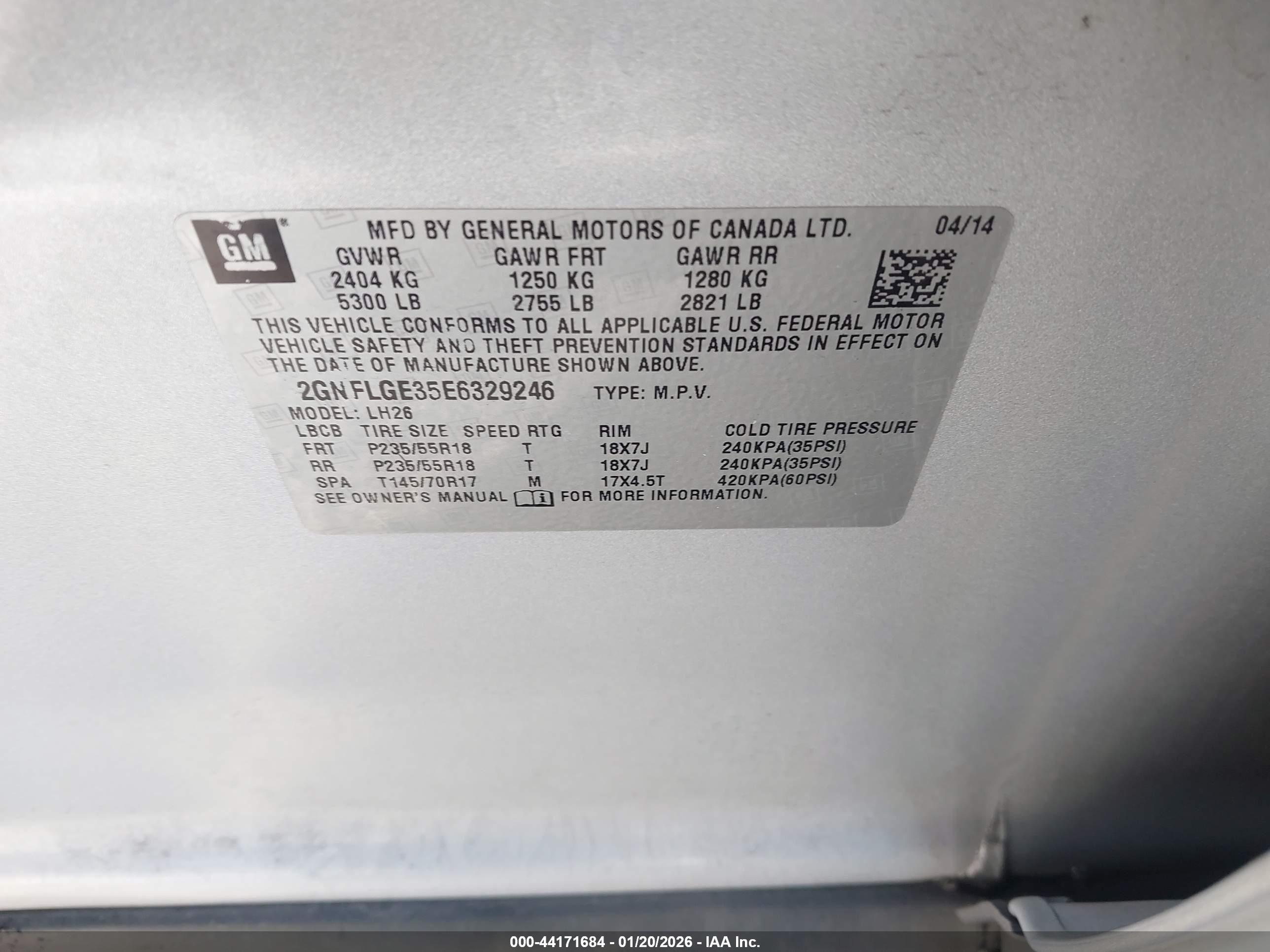 CHEVROLET EQUINOX image 9
