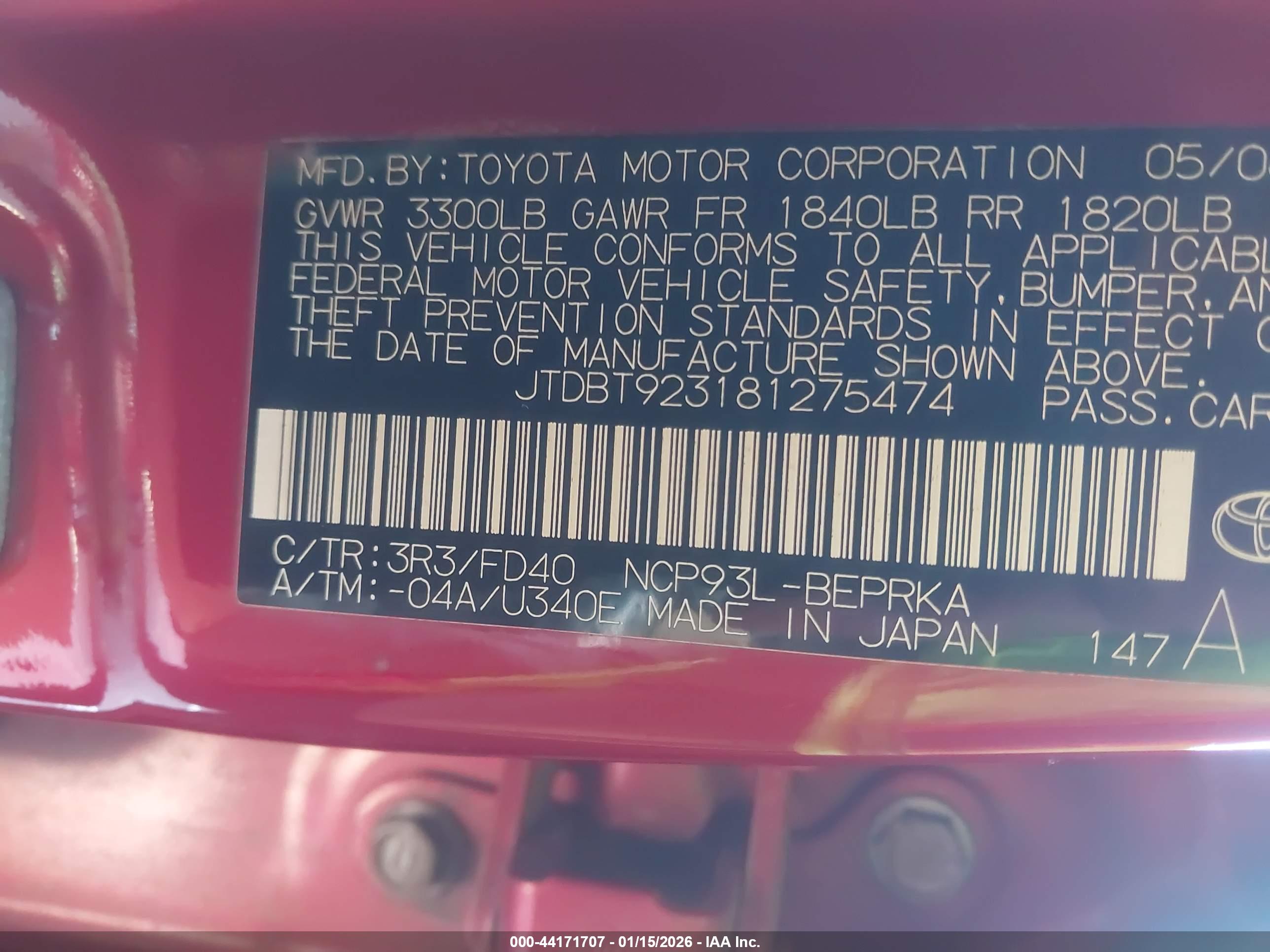 TOYOTA YARIS image 9