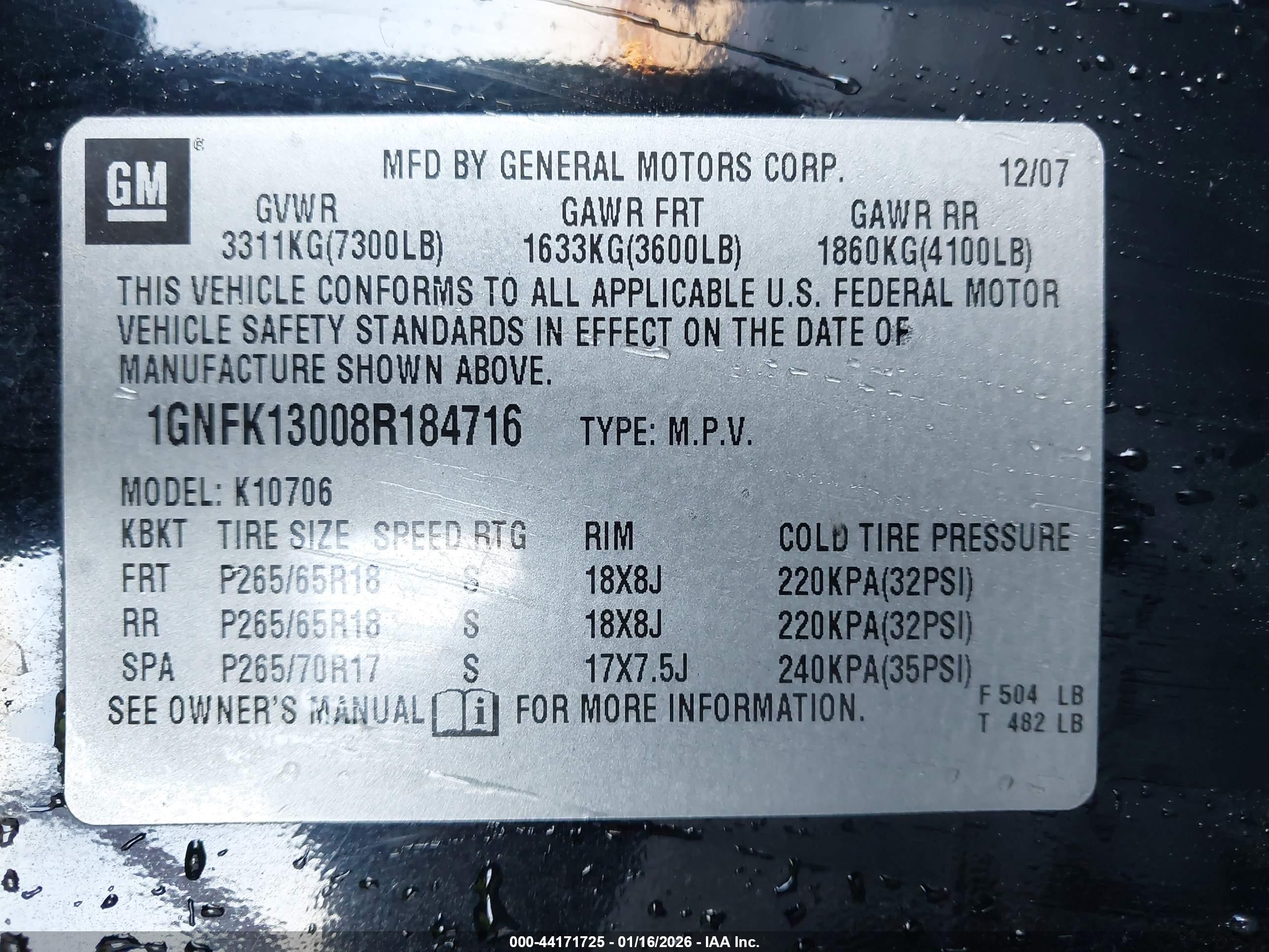 CHEVROLET TAHOE image 9