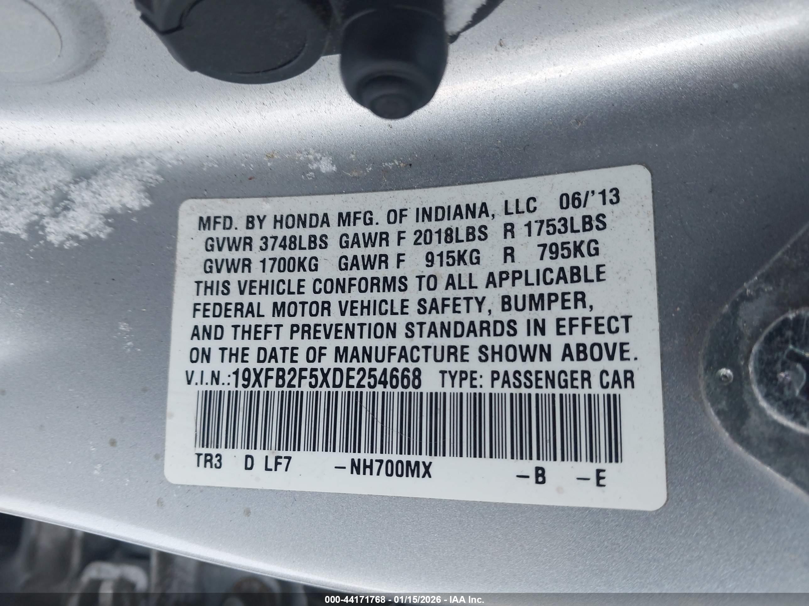 HONDA CIVIC image 9