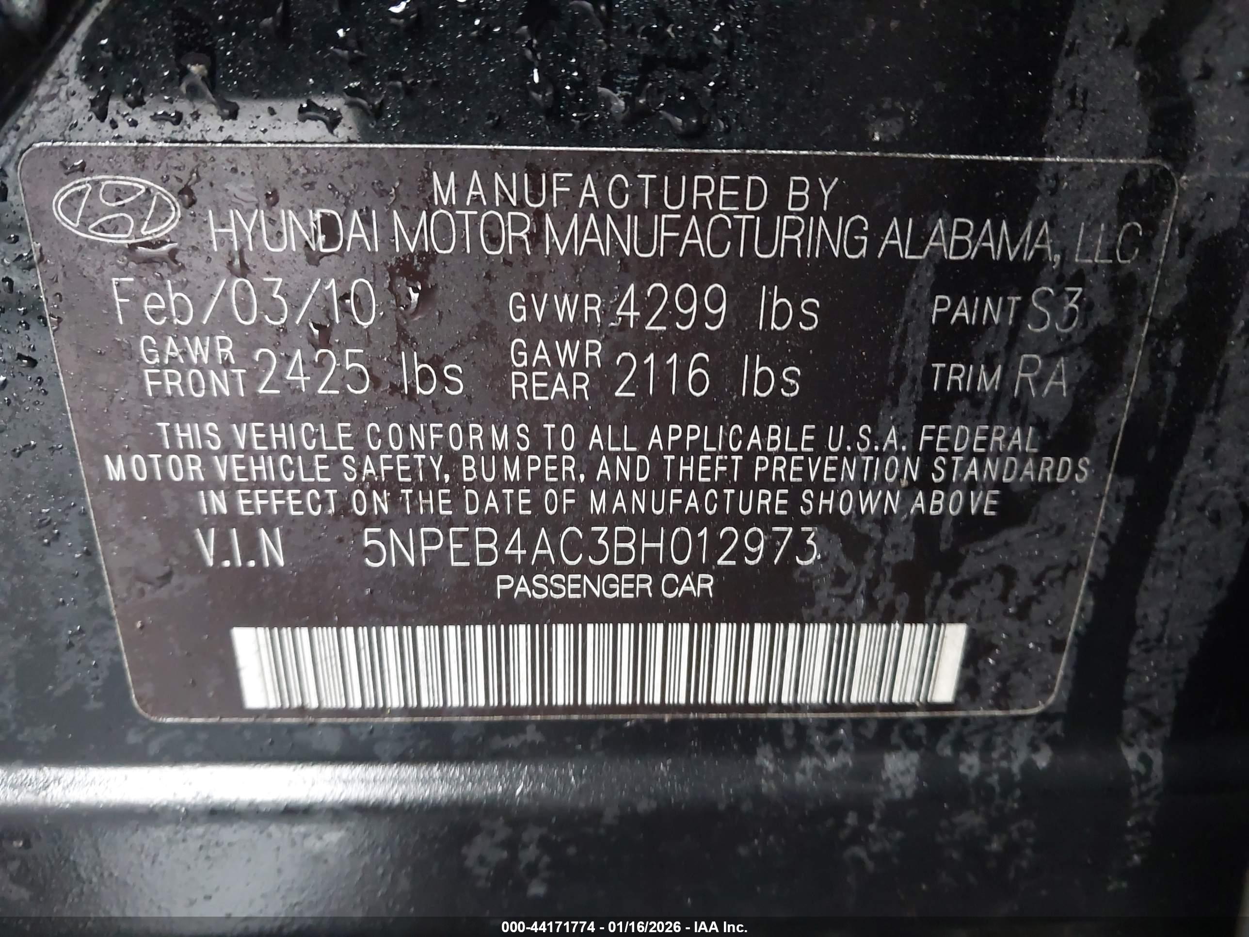 HYUNDAI SONATA image 9