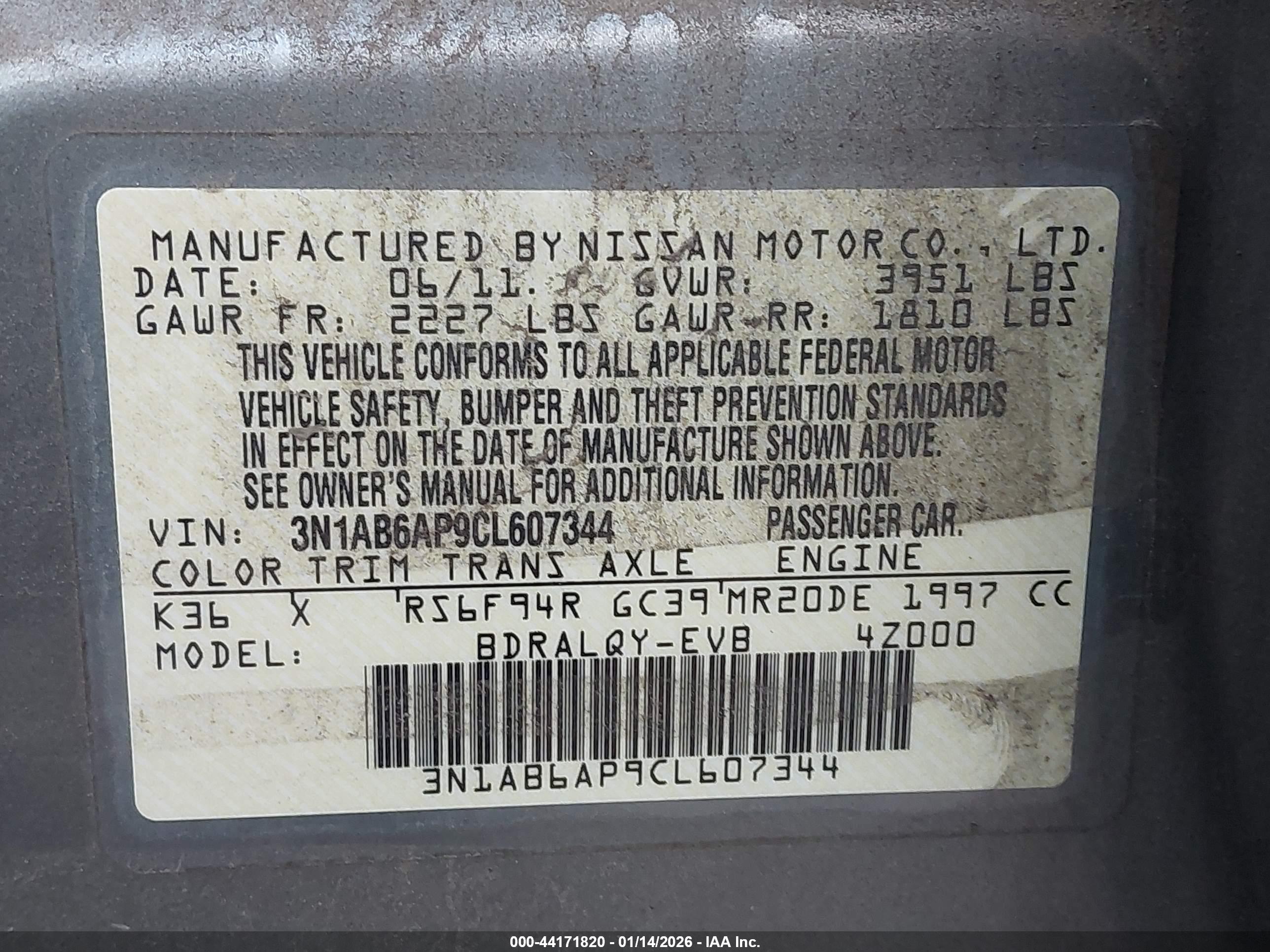 NISSAN SENTRA image 9