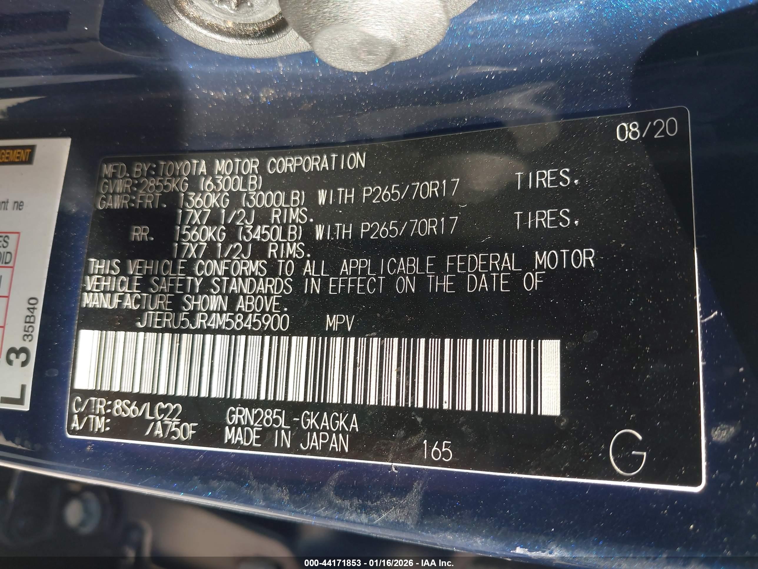 TOYOTA 4RUNNER image 9