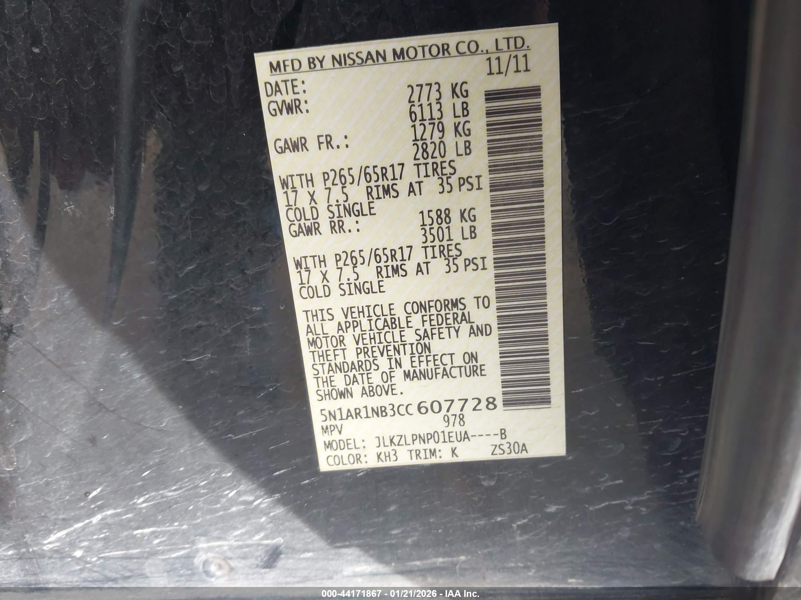 NISSAN PATHFINDER image 9