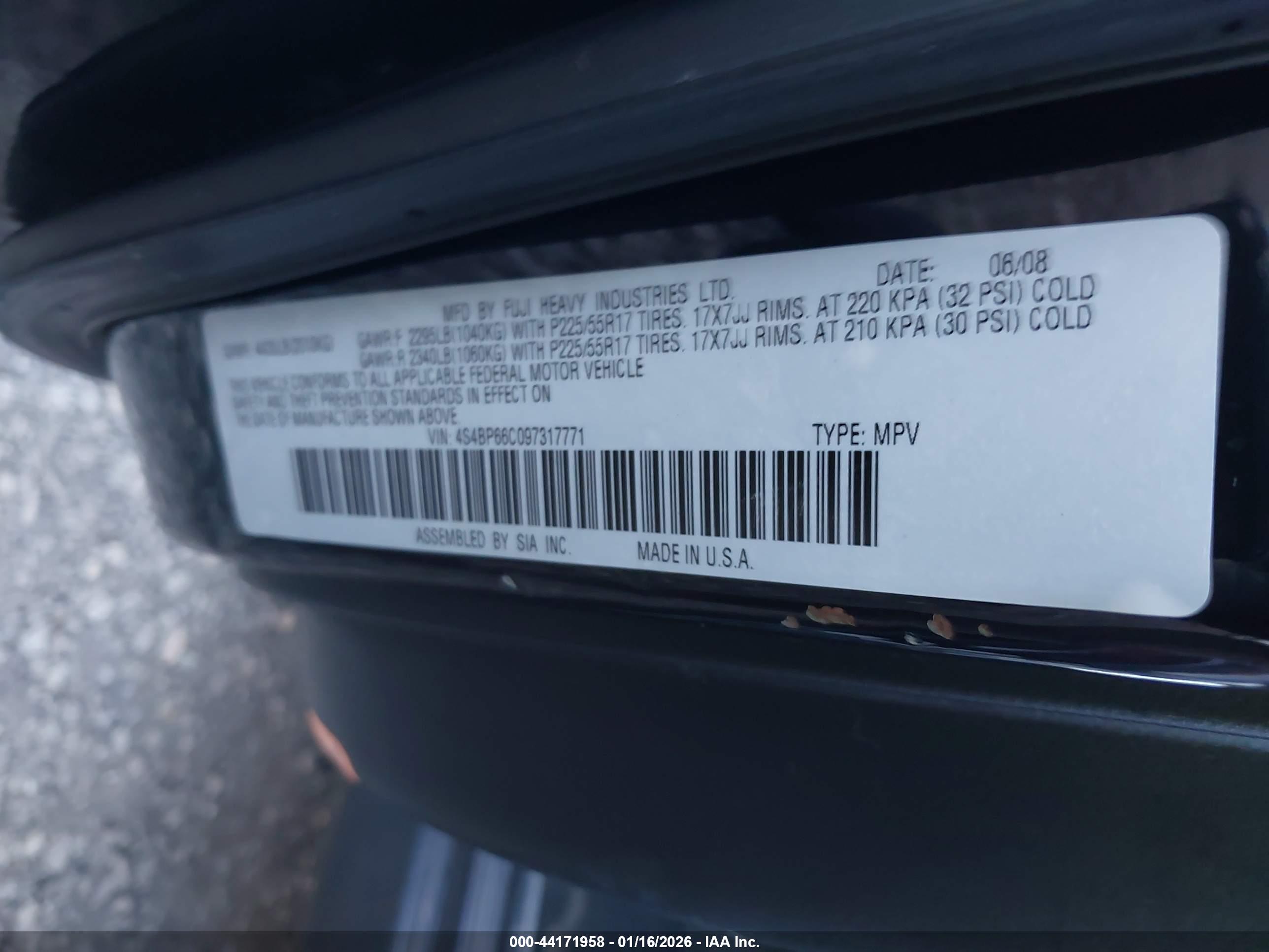 SUBARU OUTBACK image 9