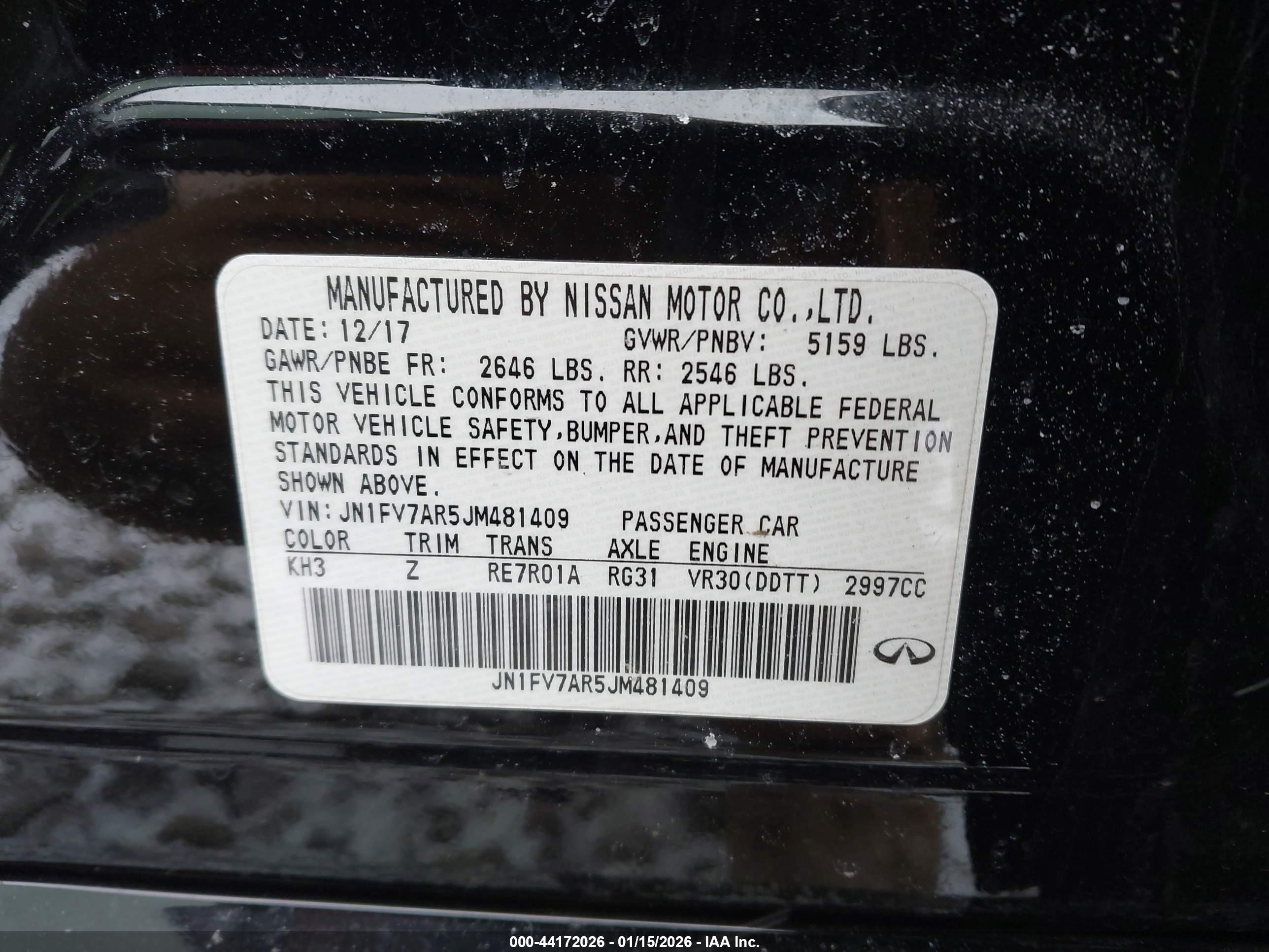 INFINITI Q50 image 9