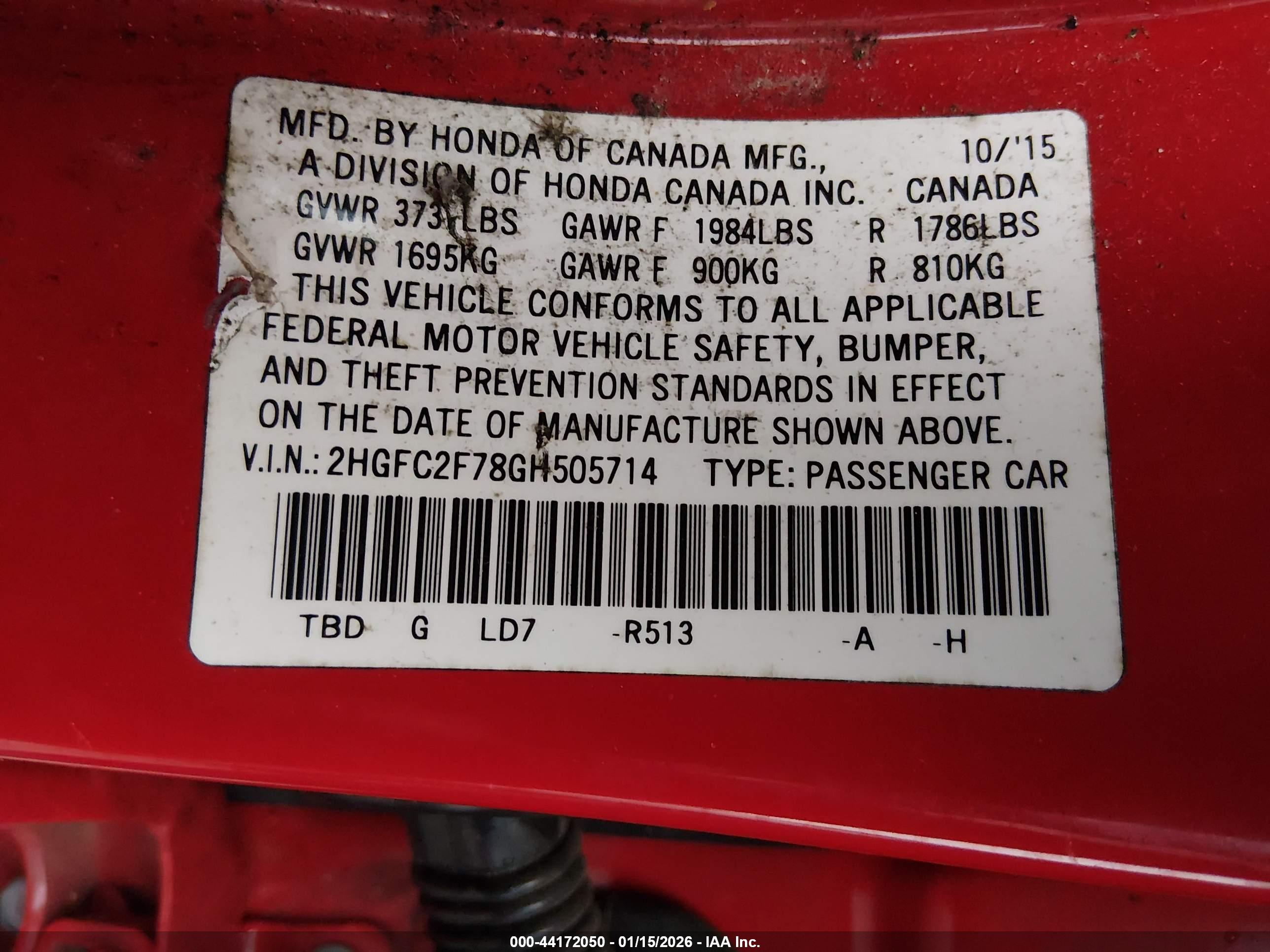 HONDA CIVIC image 9