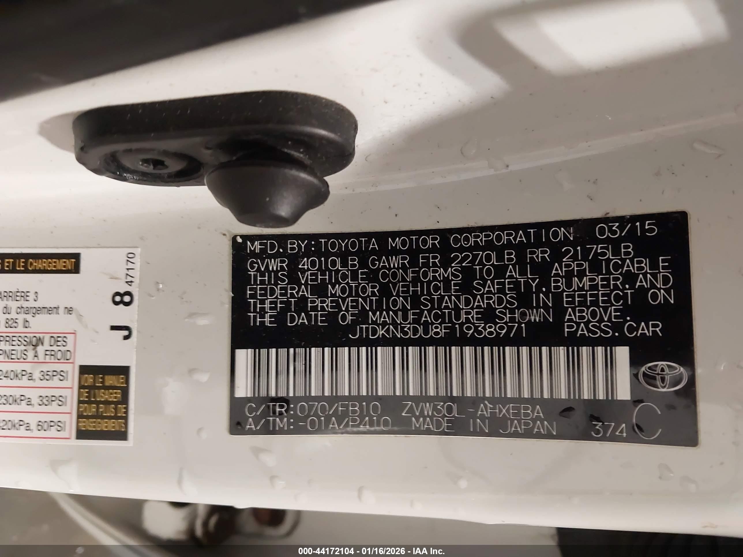 TOYOTA PRIUS image 9
