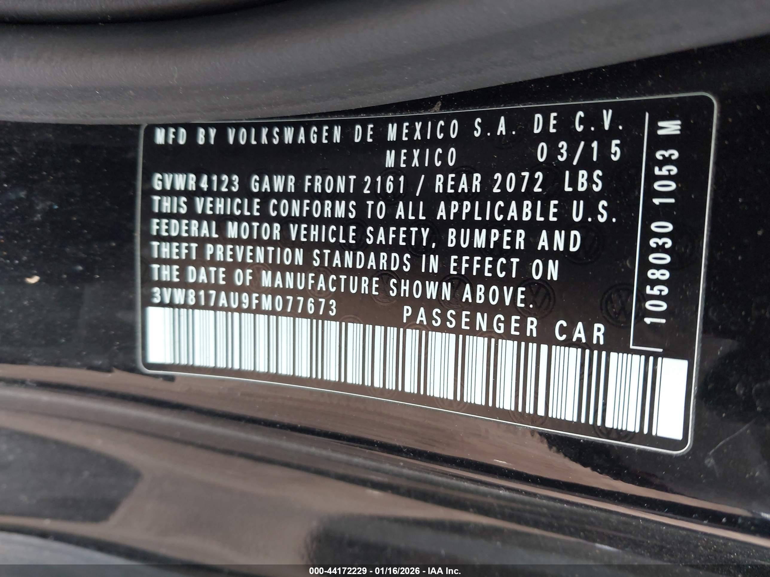 VOLKSWAGEN GOLF image 9