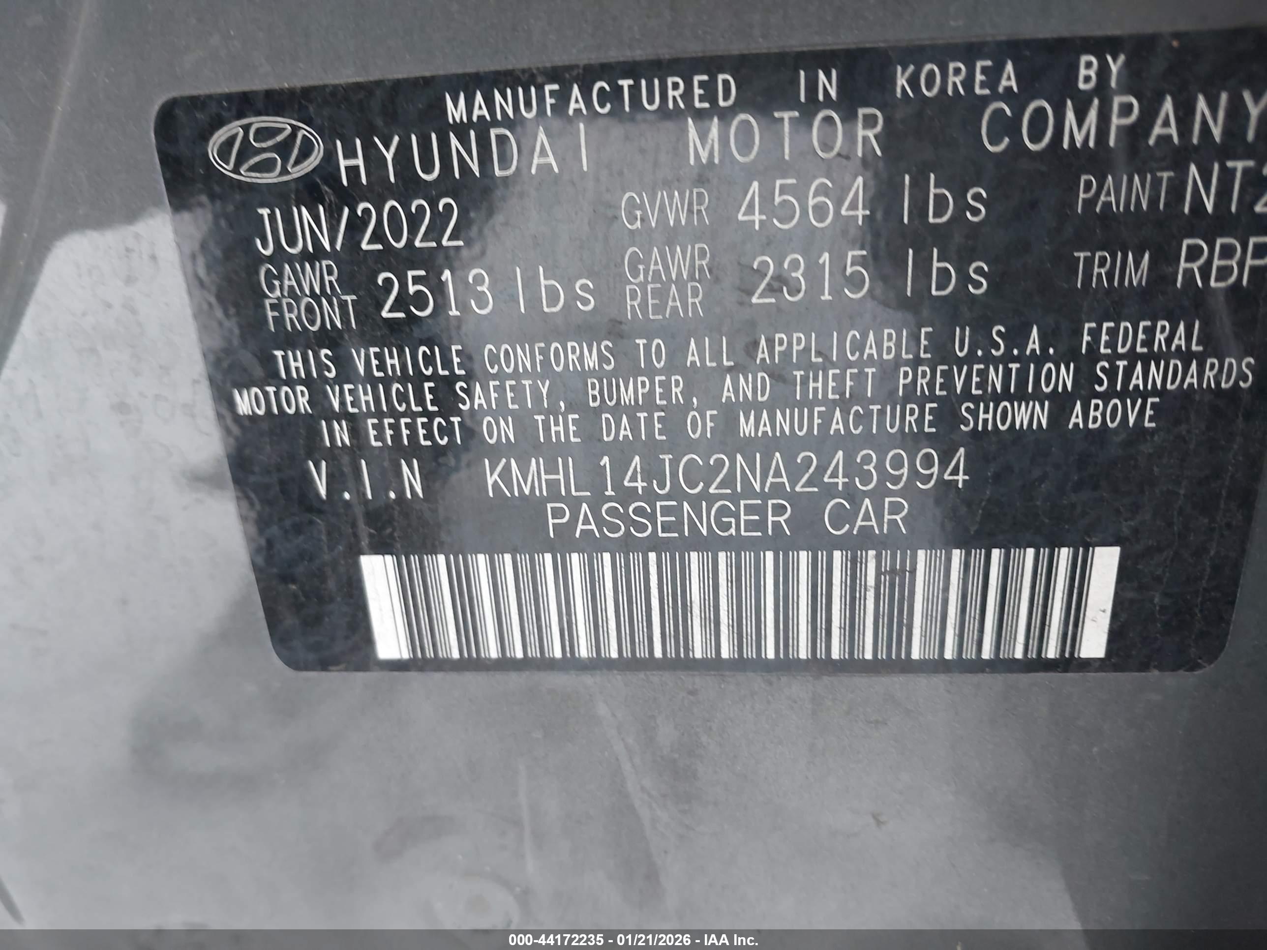 HYUNDAI SONATA image 9