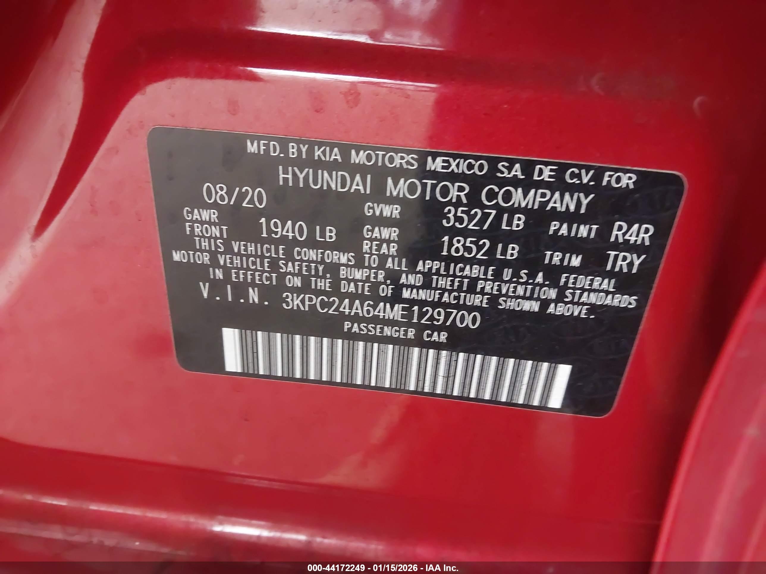 HYUNDAI ACCENT image 9