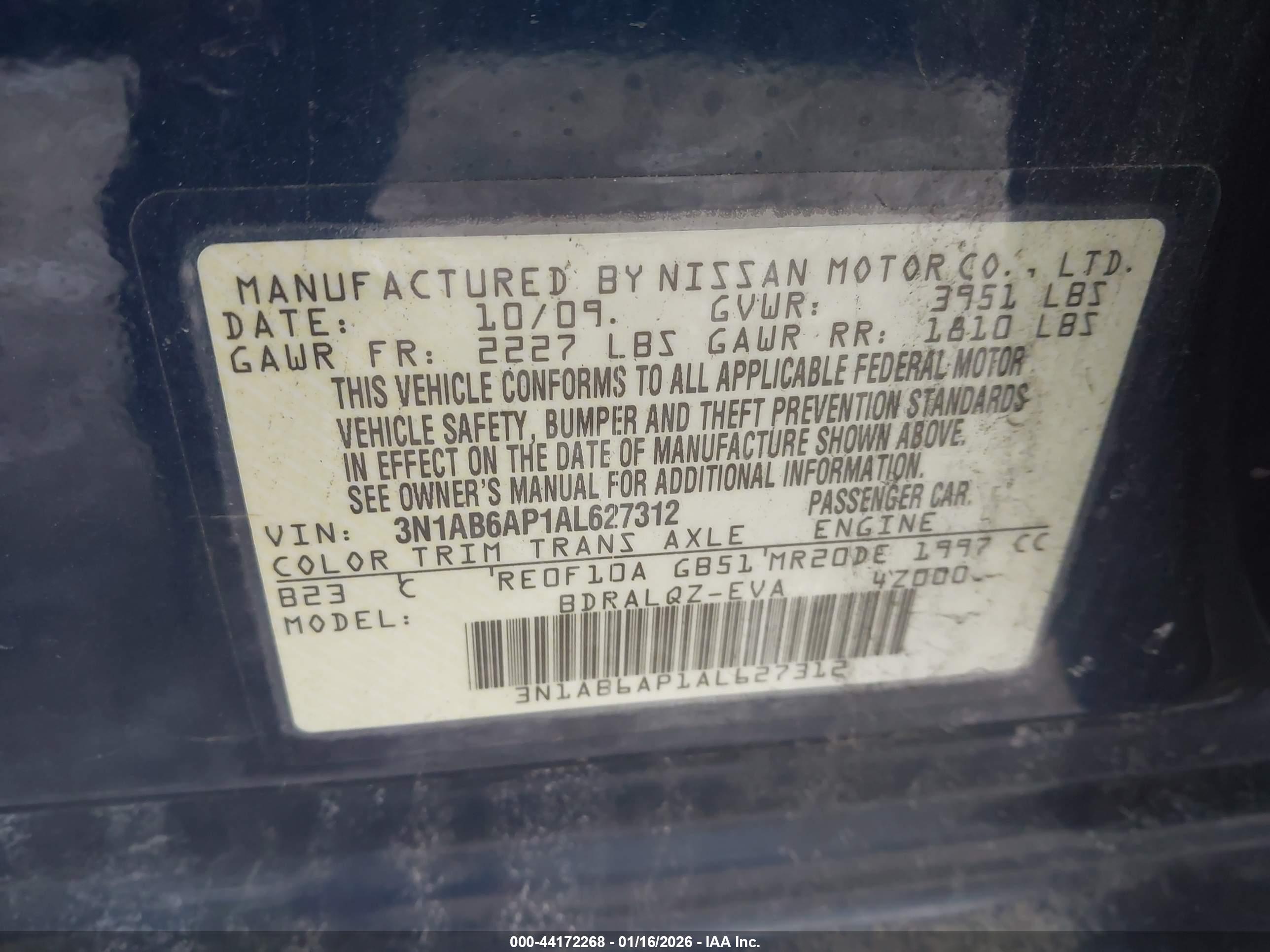 NISSAN SENTRA image 9