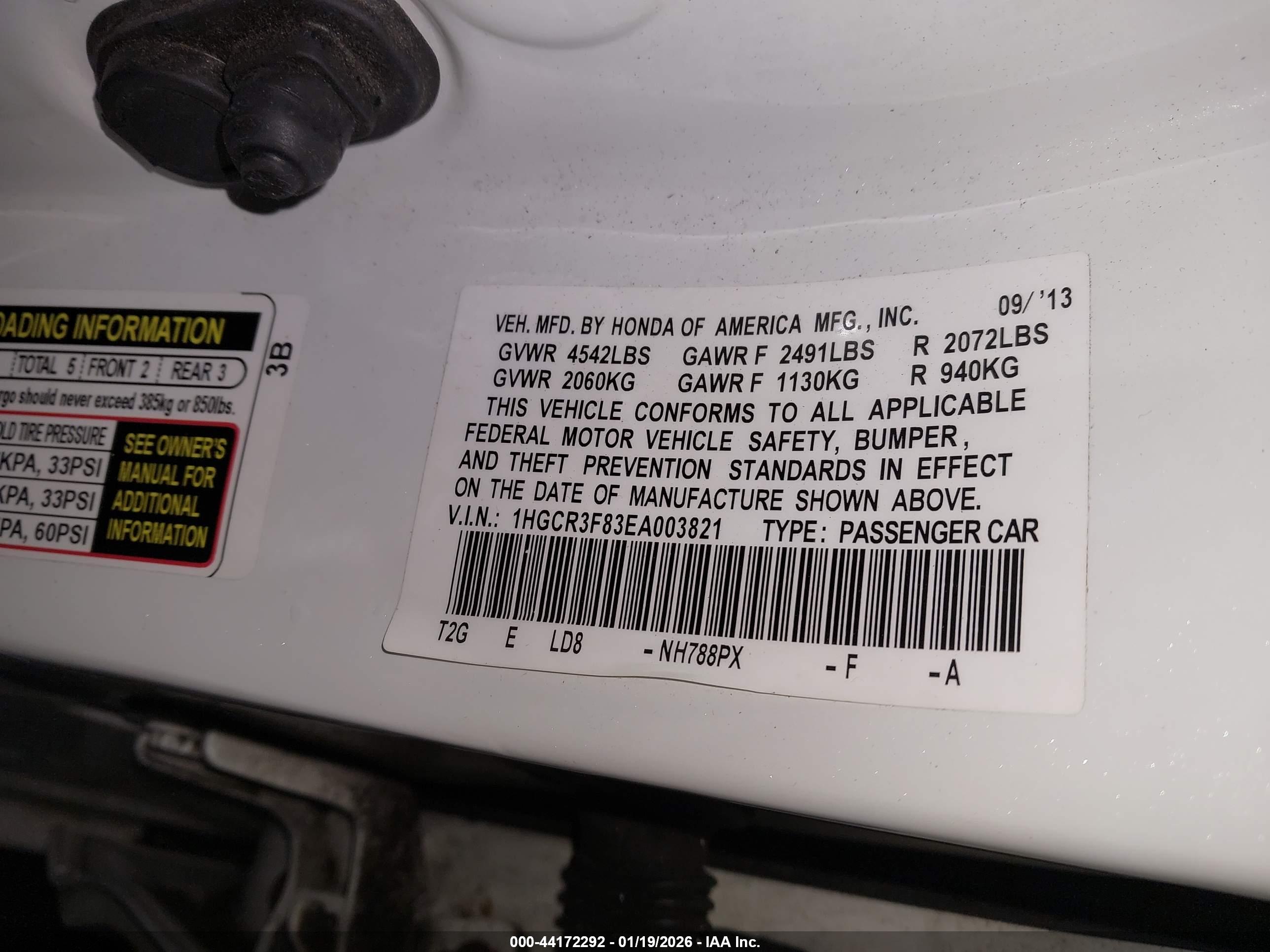 HONDA ACCORD image 9