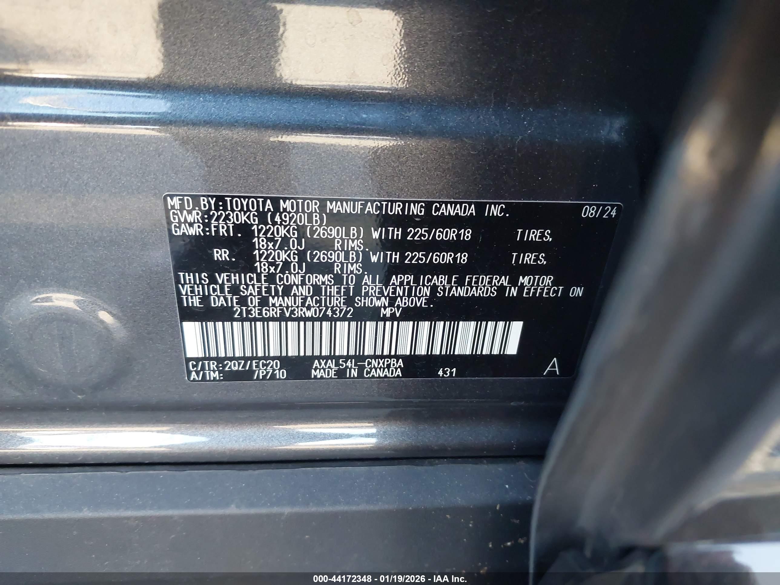 TOYOTA RAV4 image 9