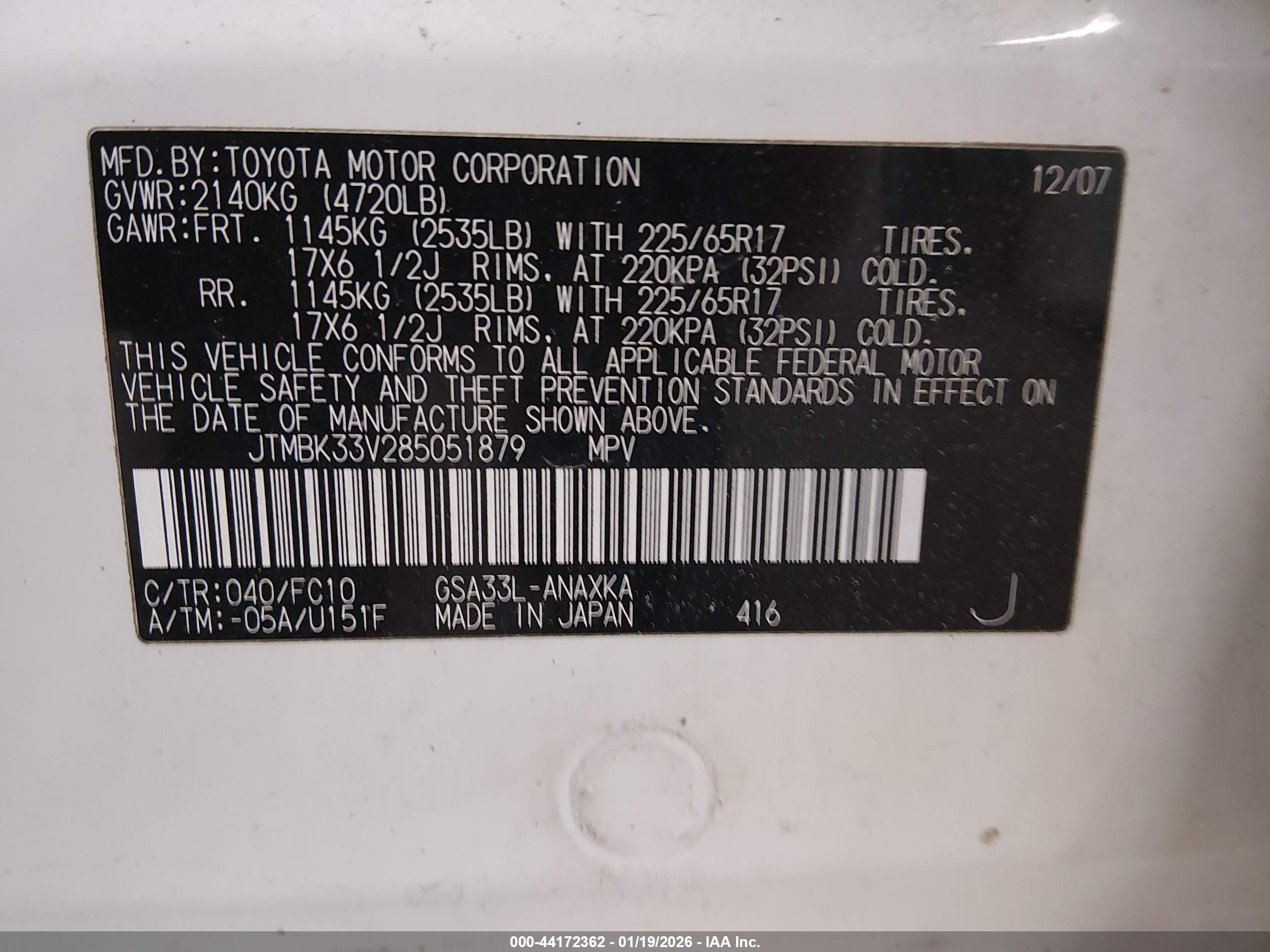TOYOTA RAV4 image 9