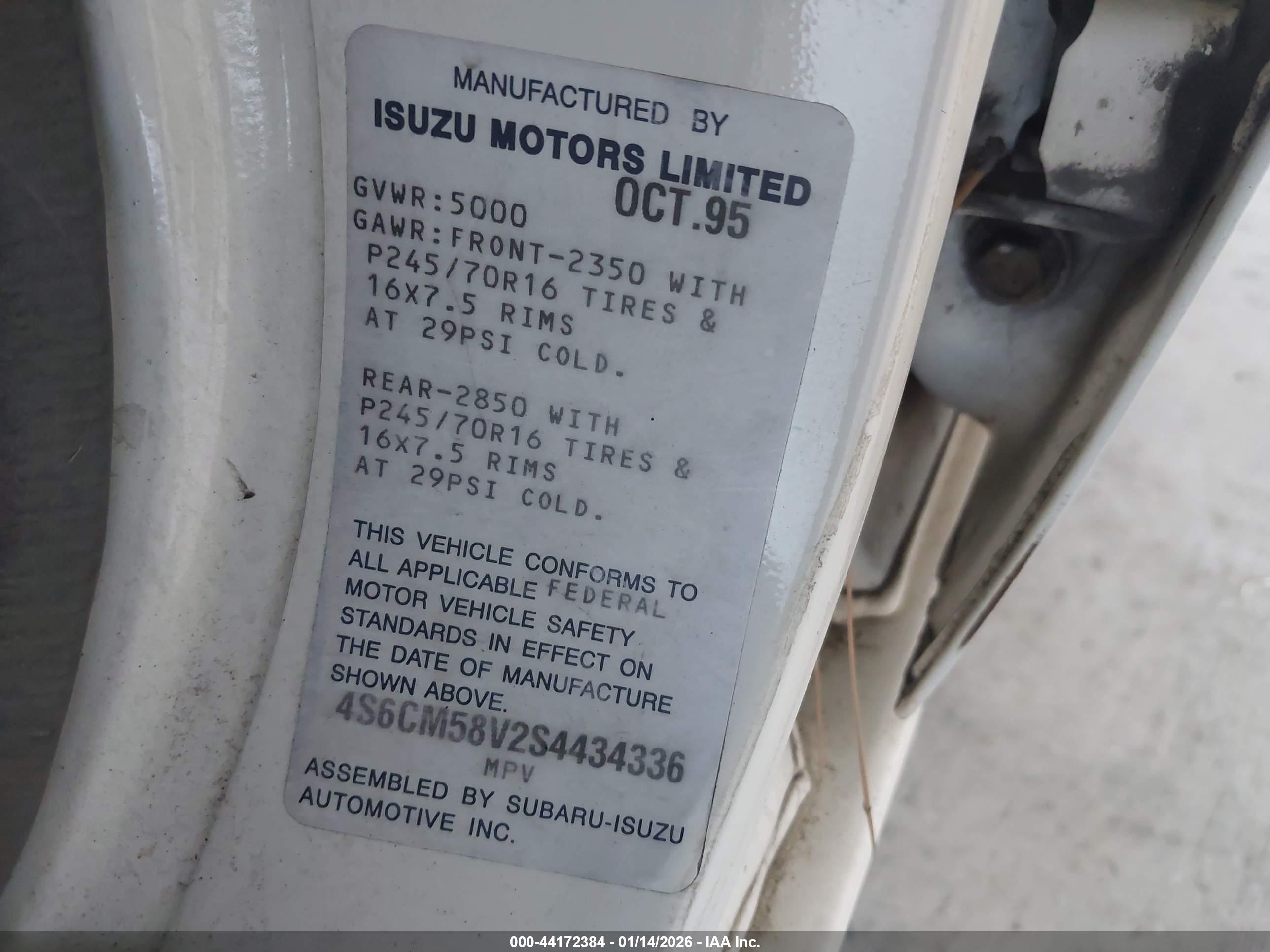 HONDA PASSPORT image 9