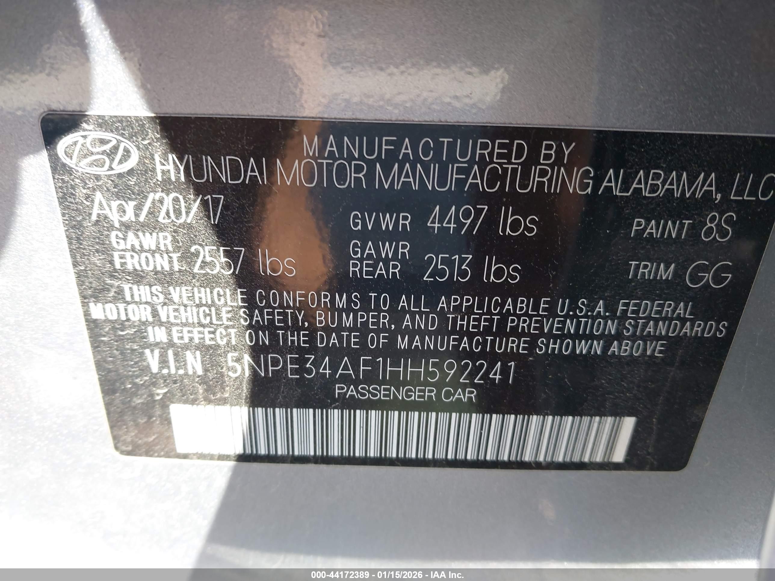 HYUNDAI SONATA image 9