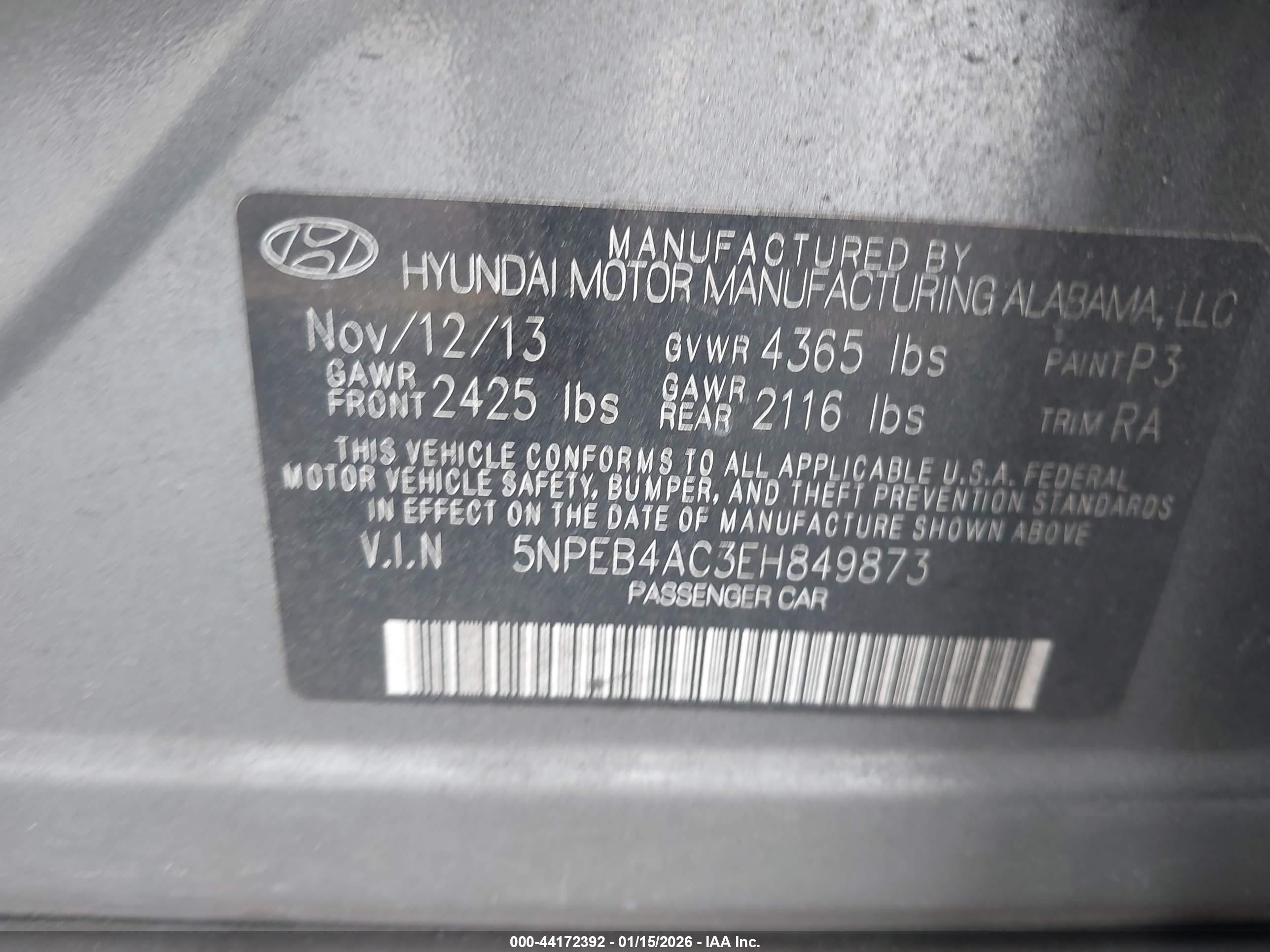 HYUNDAI SONATA image 9