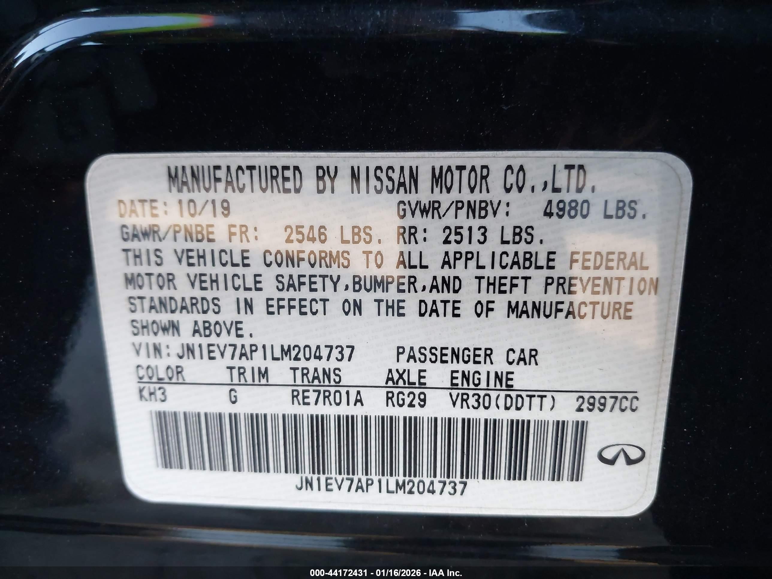 INFINITI Q50 image 9