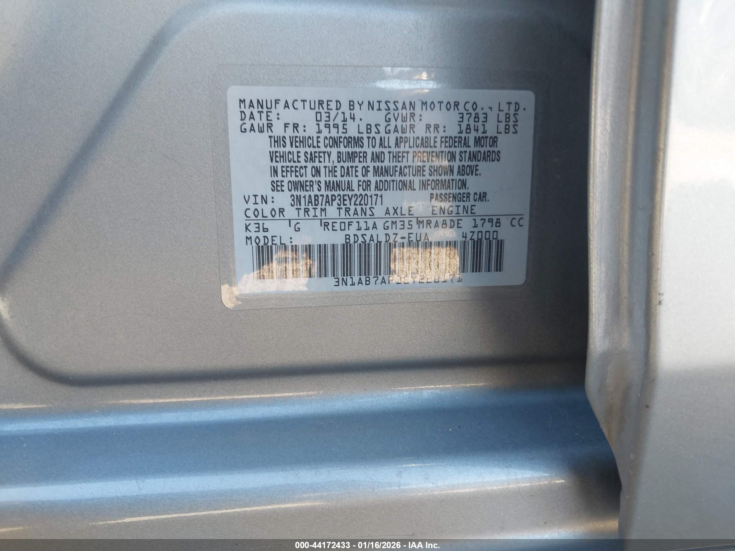 NISSAN SENTRA image 9