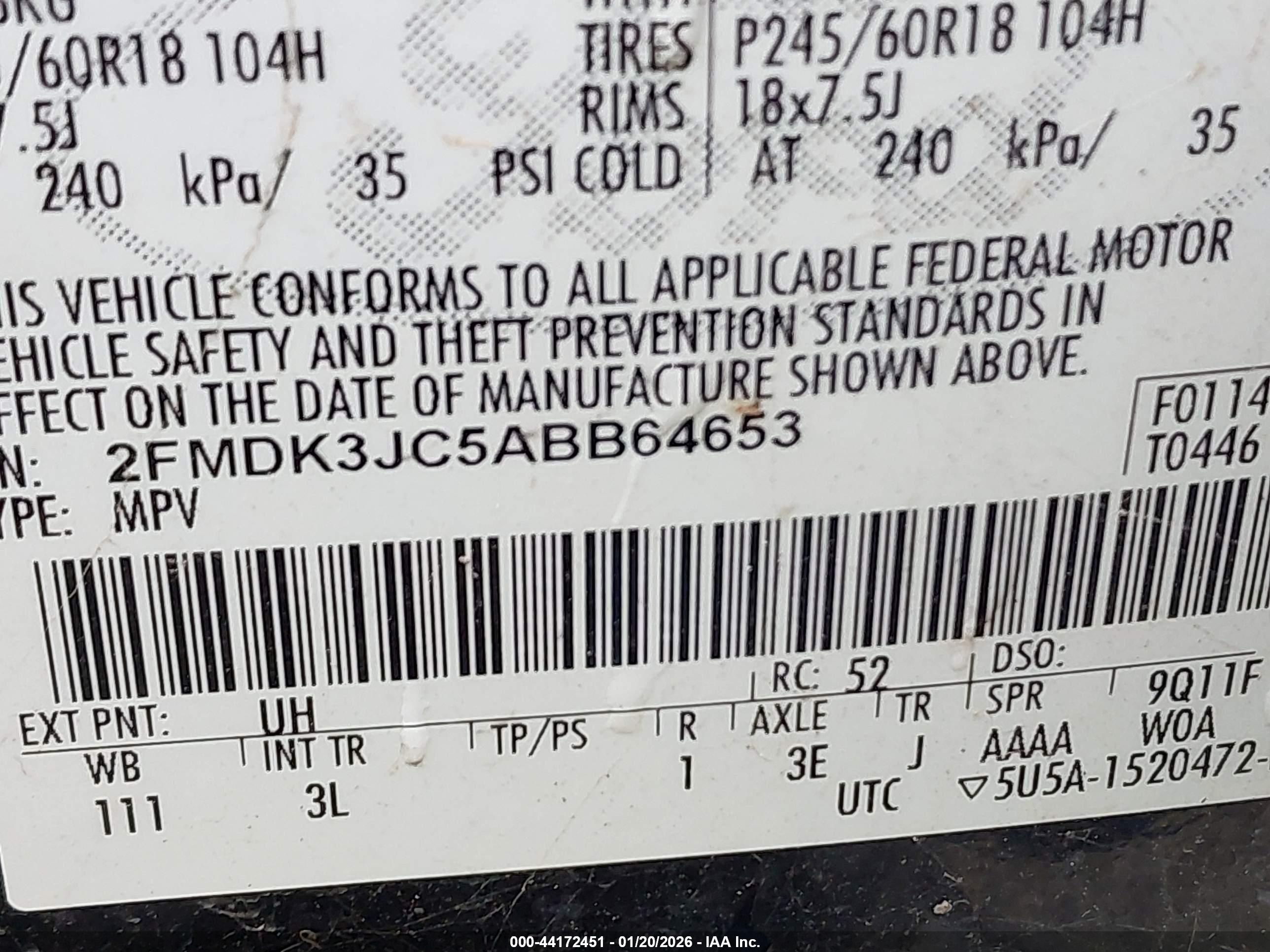 FORD EDGE image 9