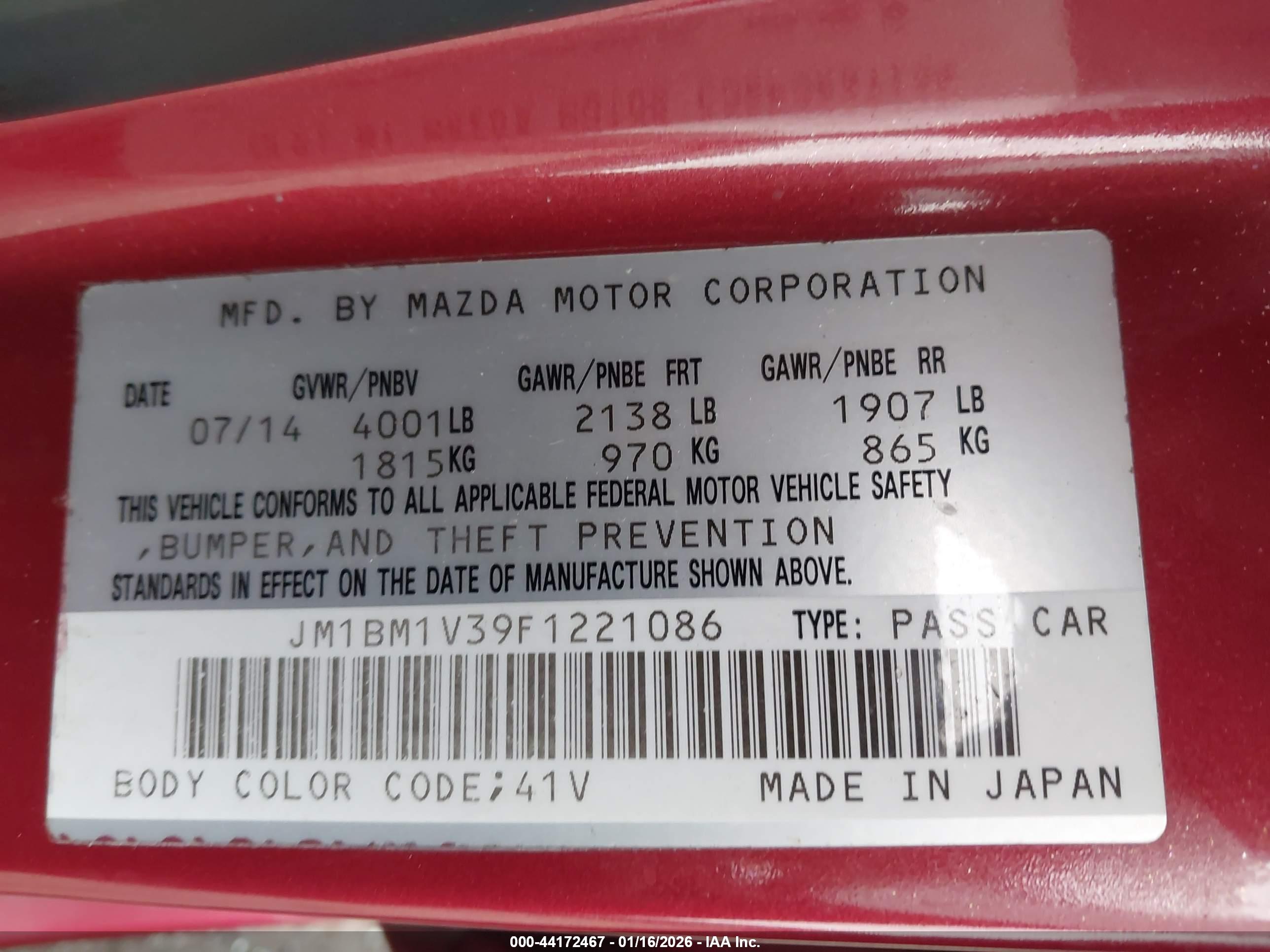 MAZDA MAZDA3 image 9