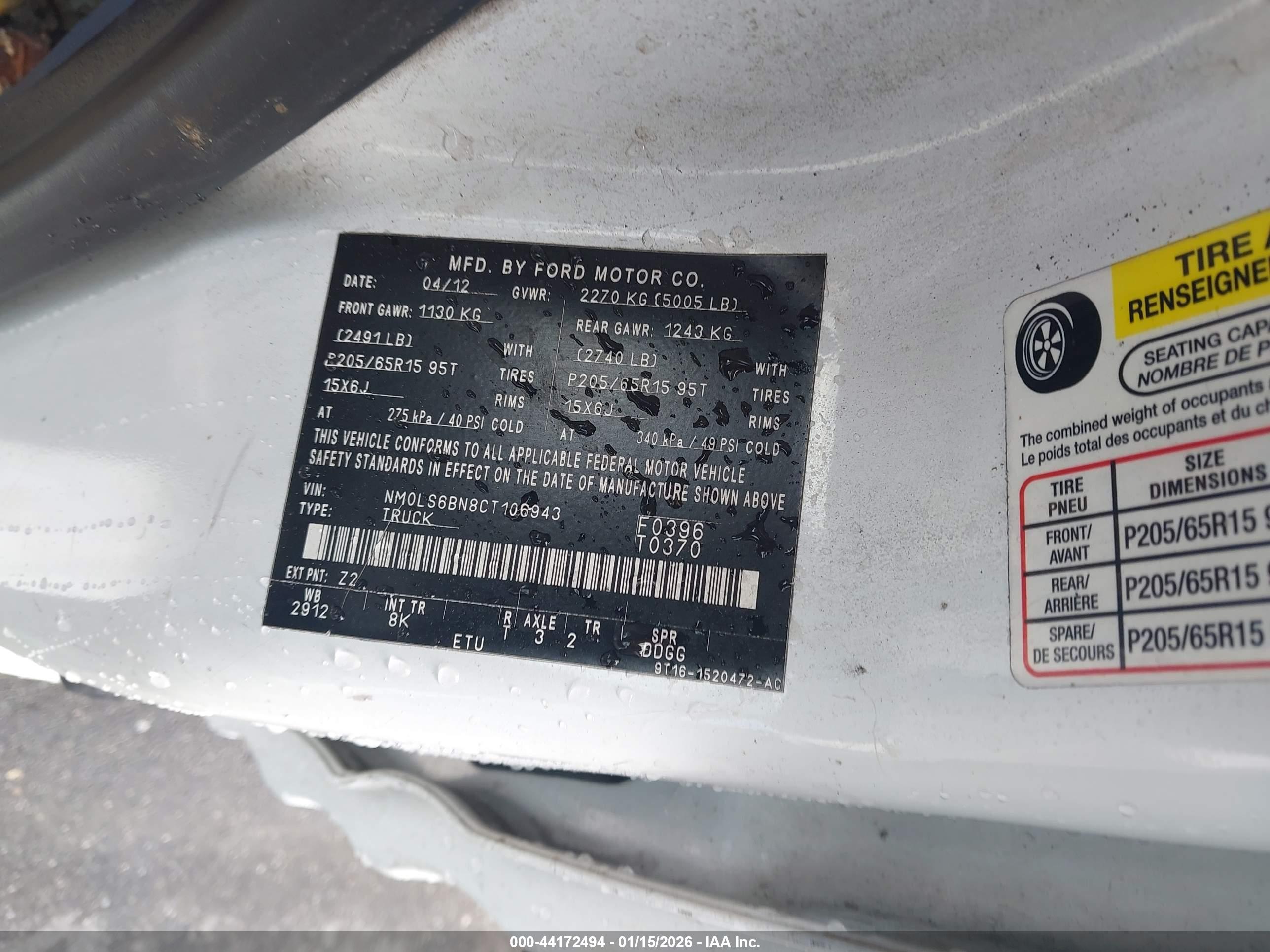 FORD TRANSIT image 9
