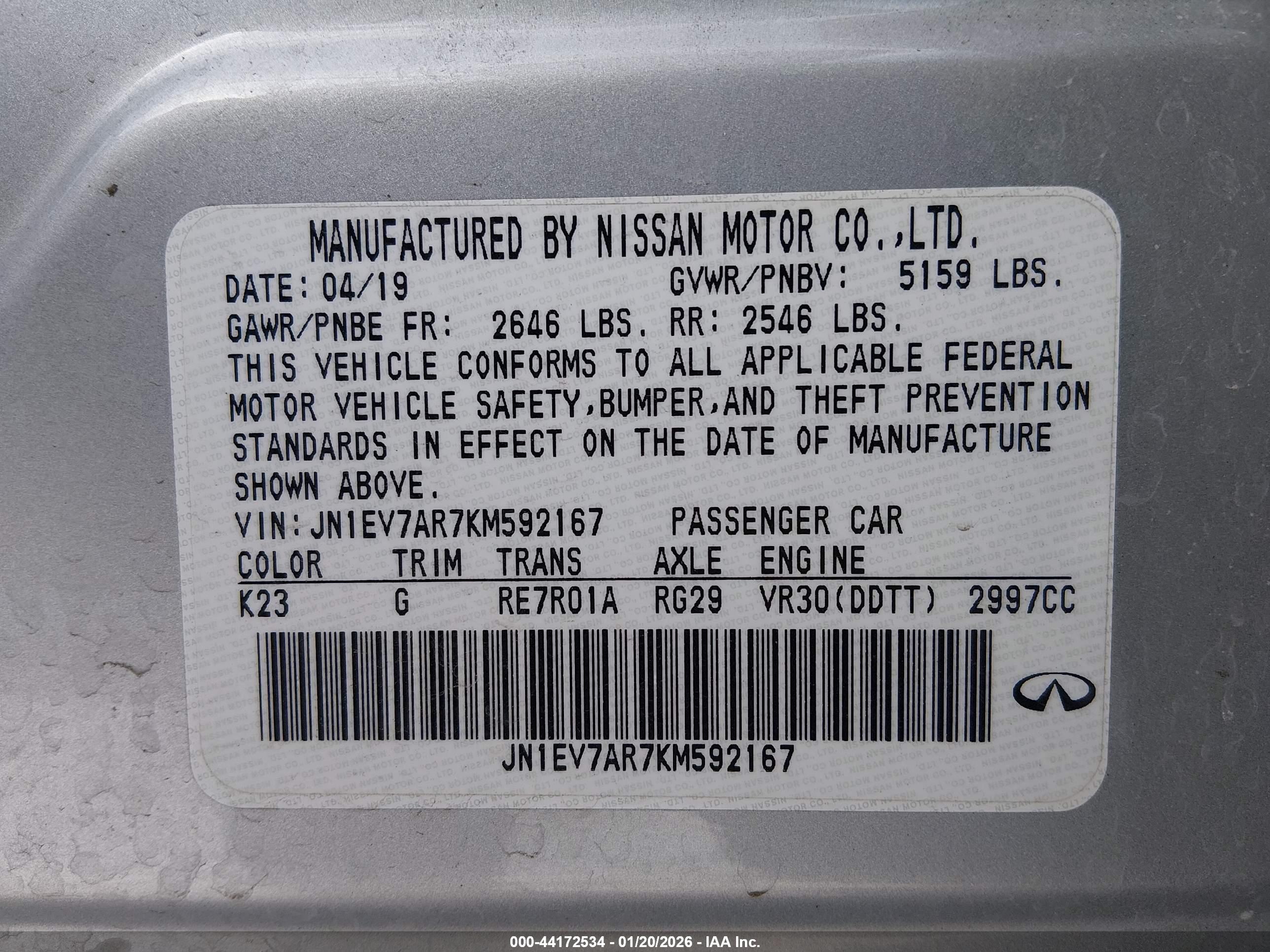 INFINITI Q50 image 9