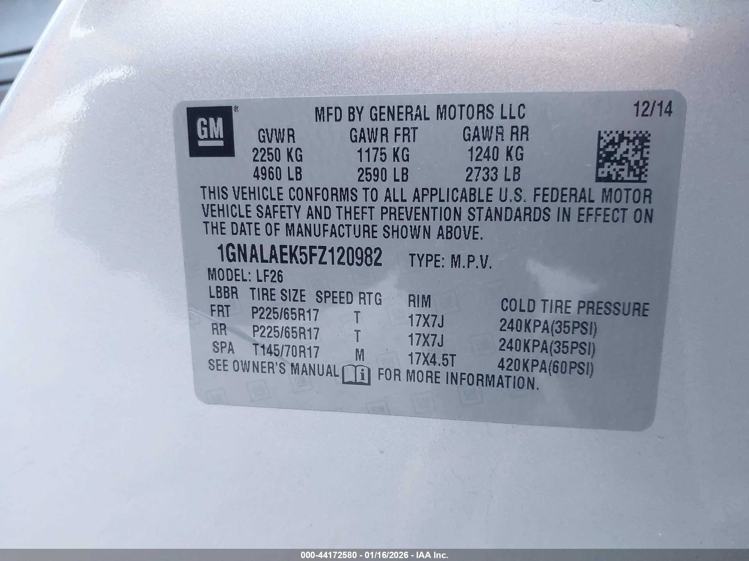 CHEVROLET EQUINOX image 9