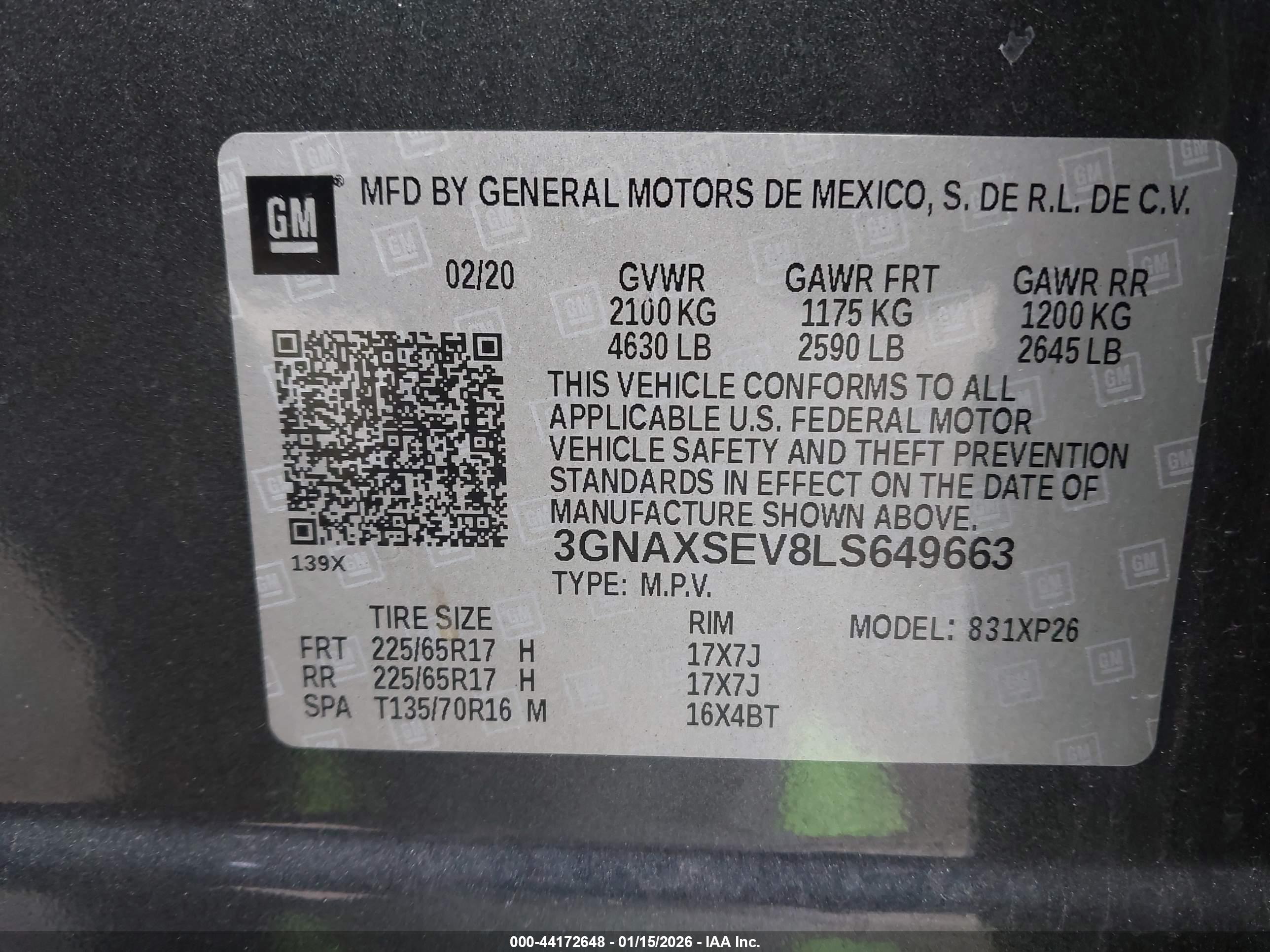CHEVROLET EQUINOX image 9