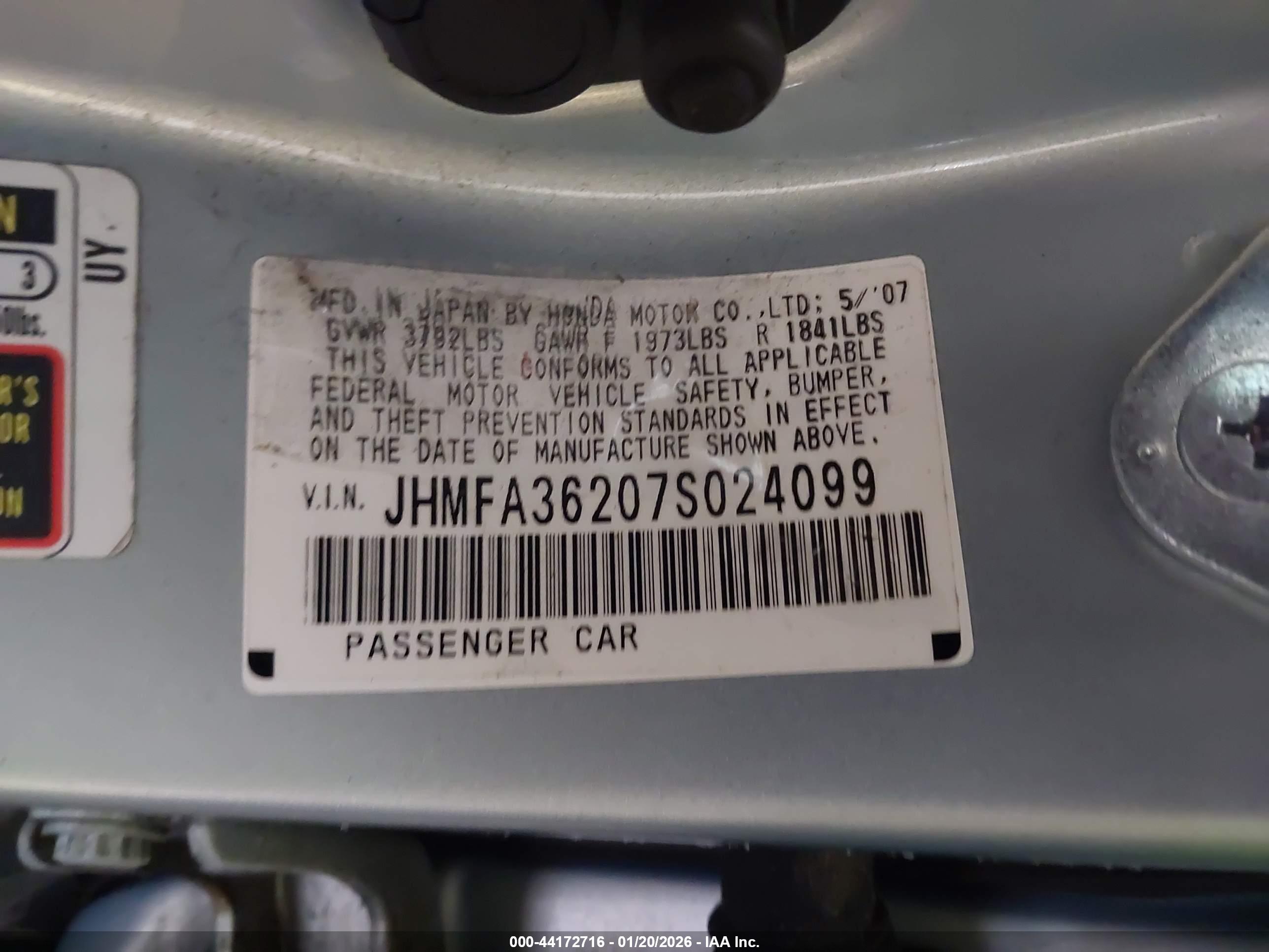 HONDA CIVIC image 9