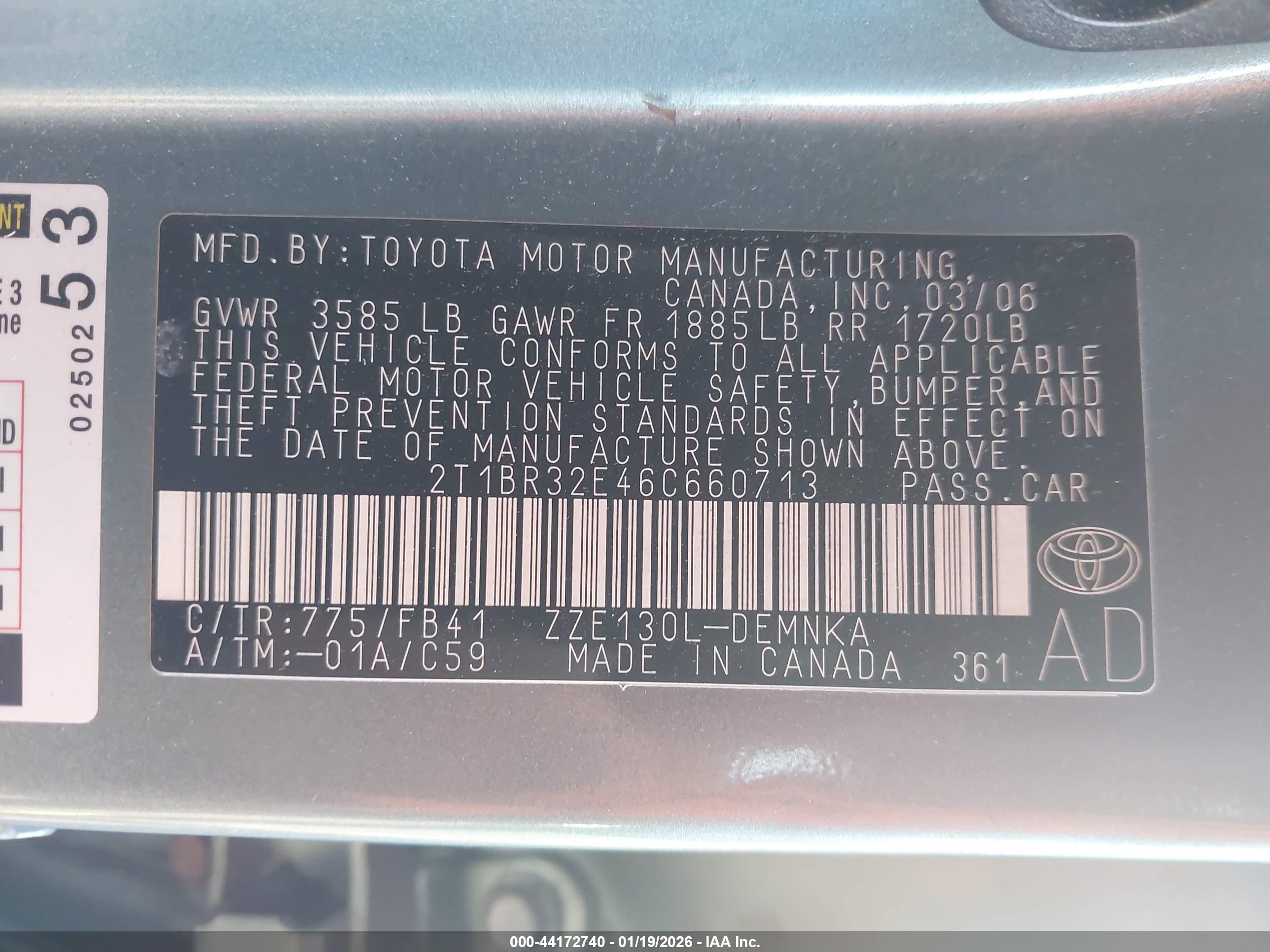 TOYOTA COROLLA image 9