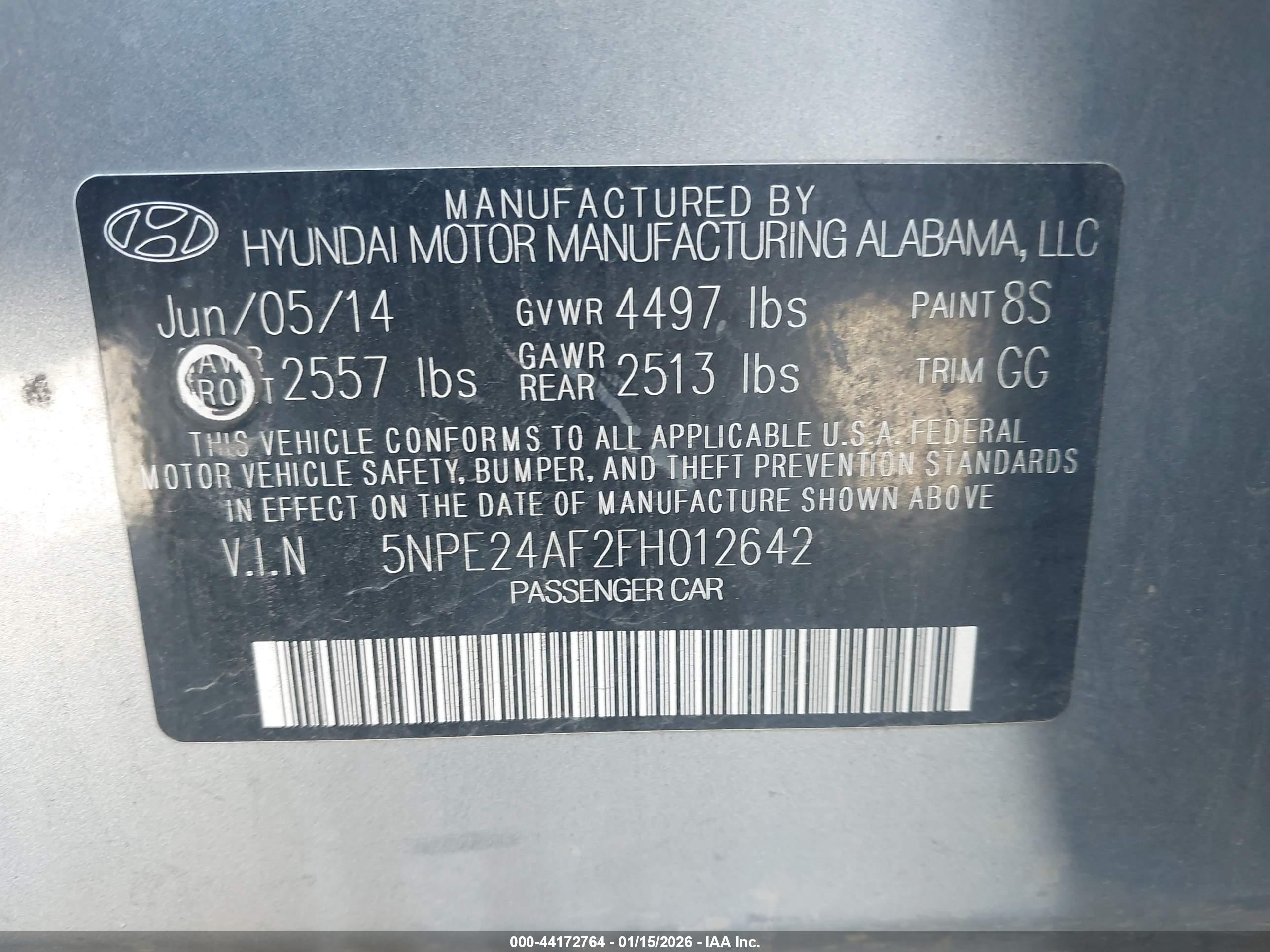 HYUNDAI SONATA image 9