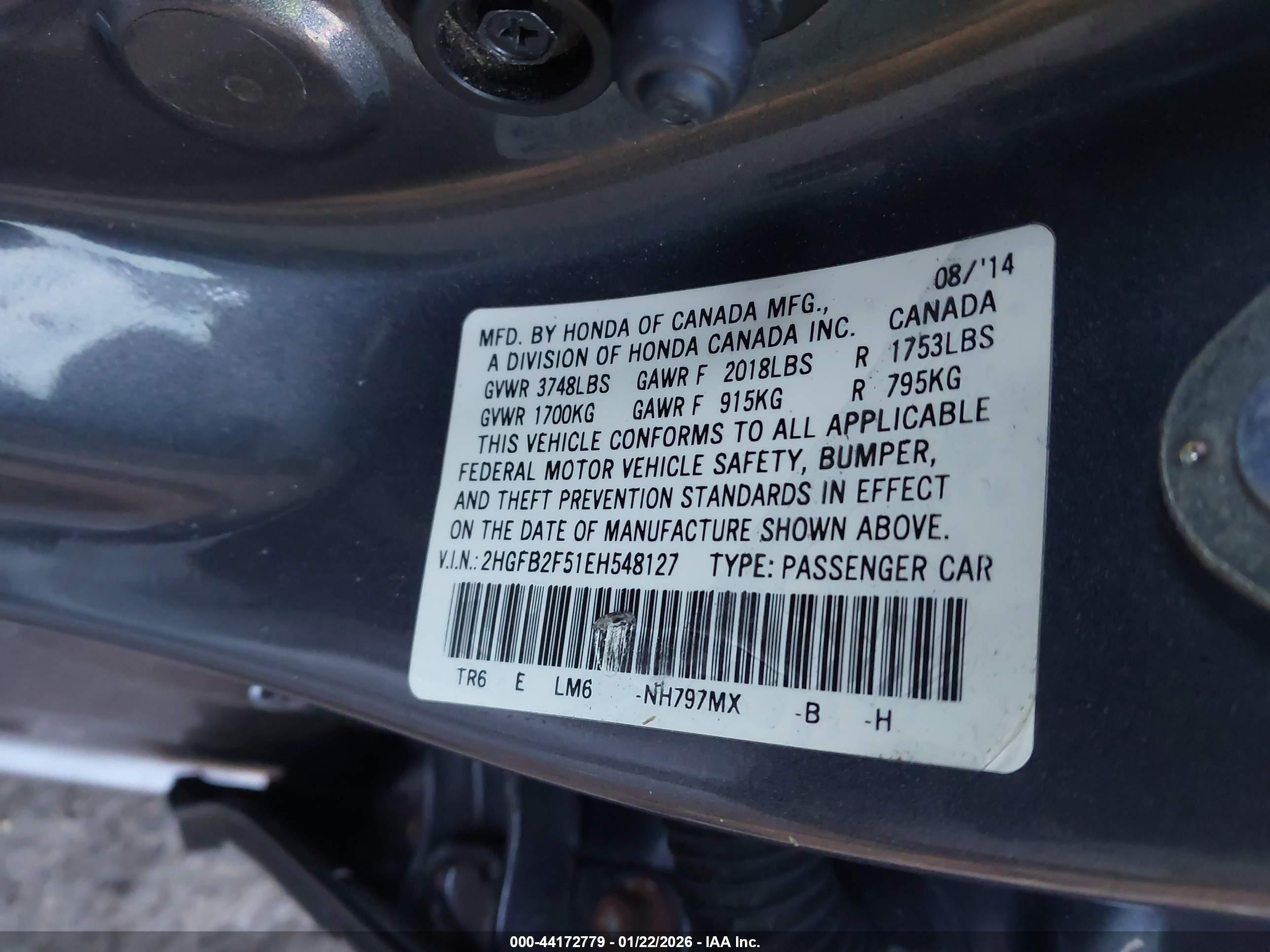 HONDA CIVIC image 9