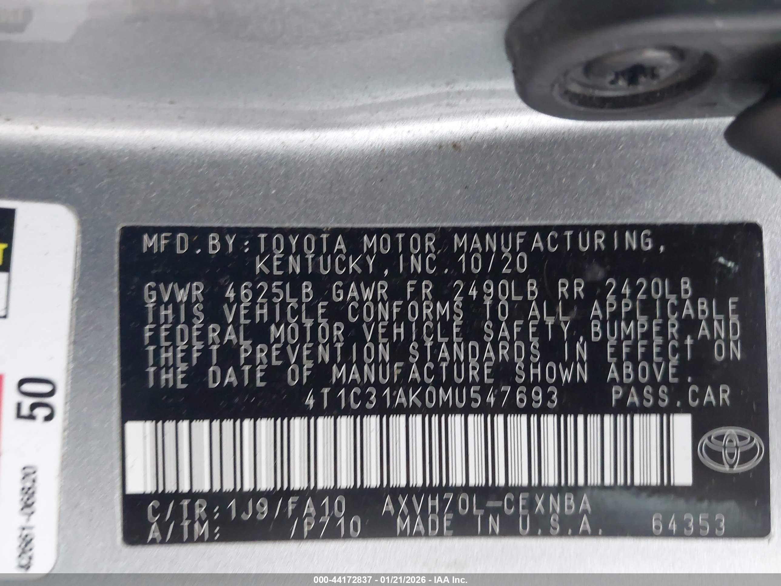 TOYOTA CAMRY image 9