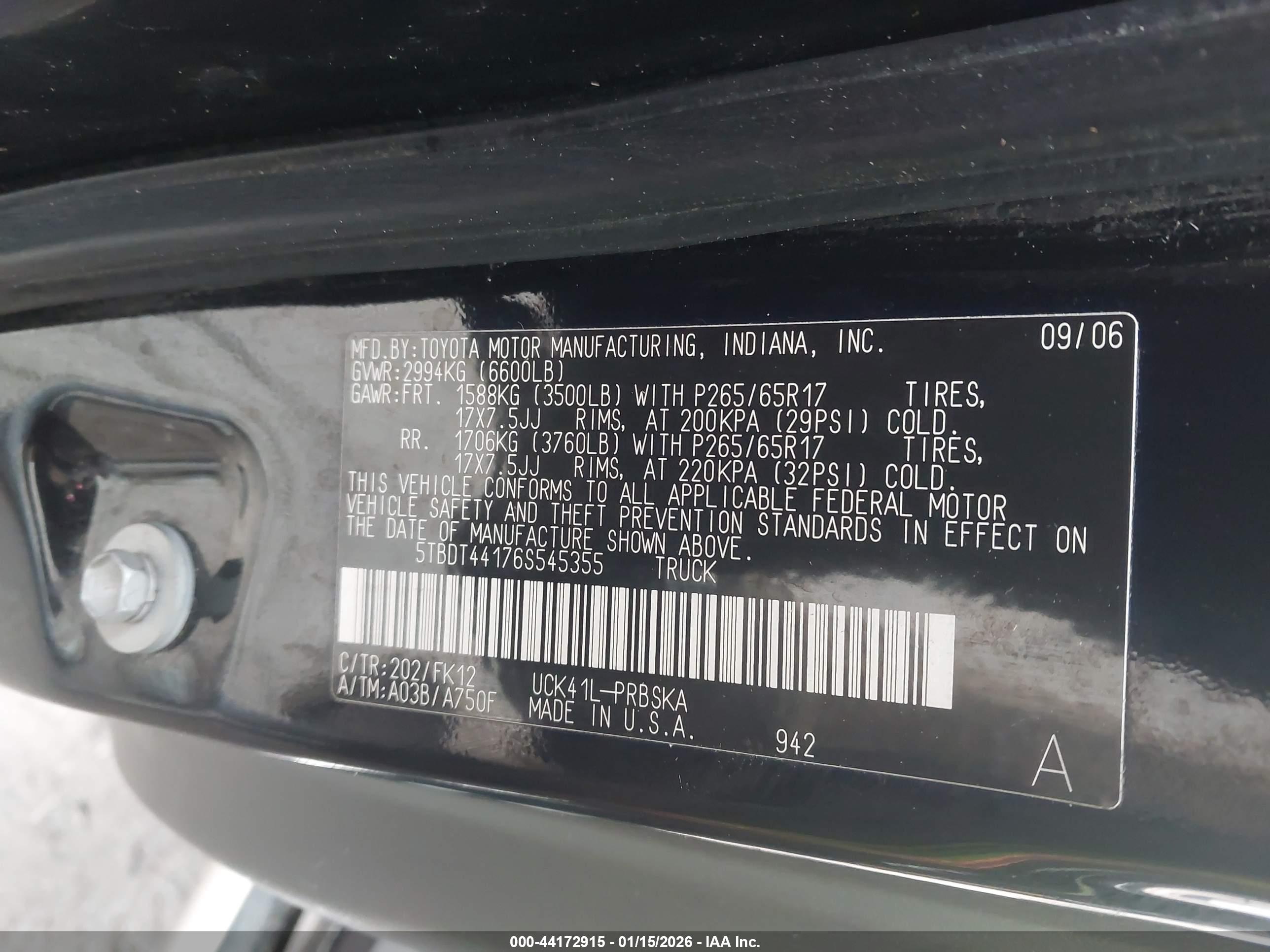 TOYOTA TUNDRA image 9