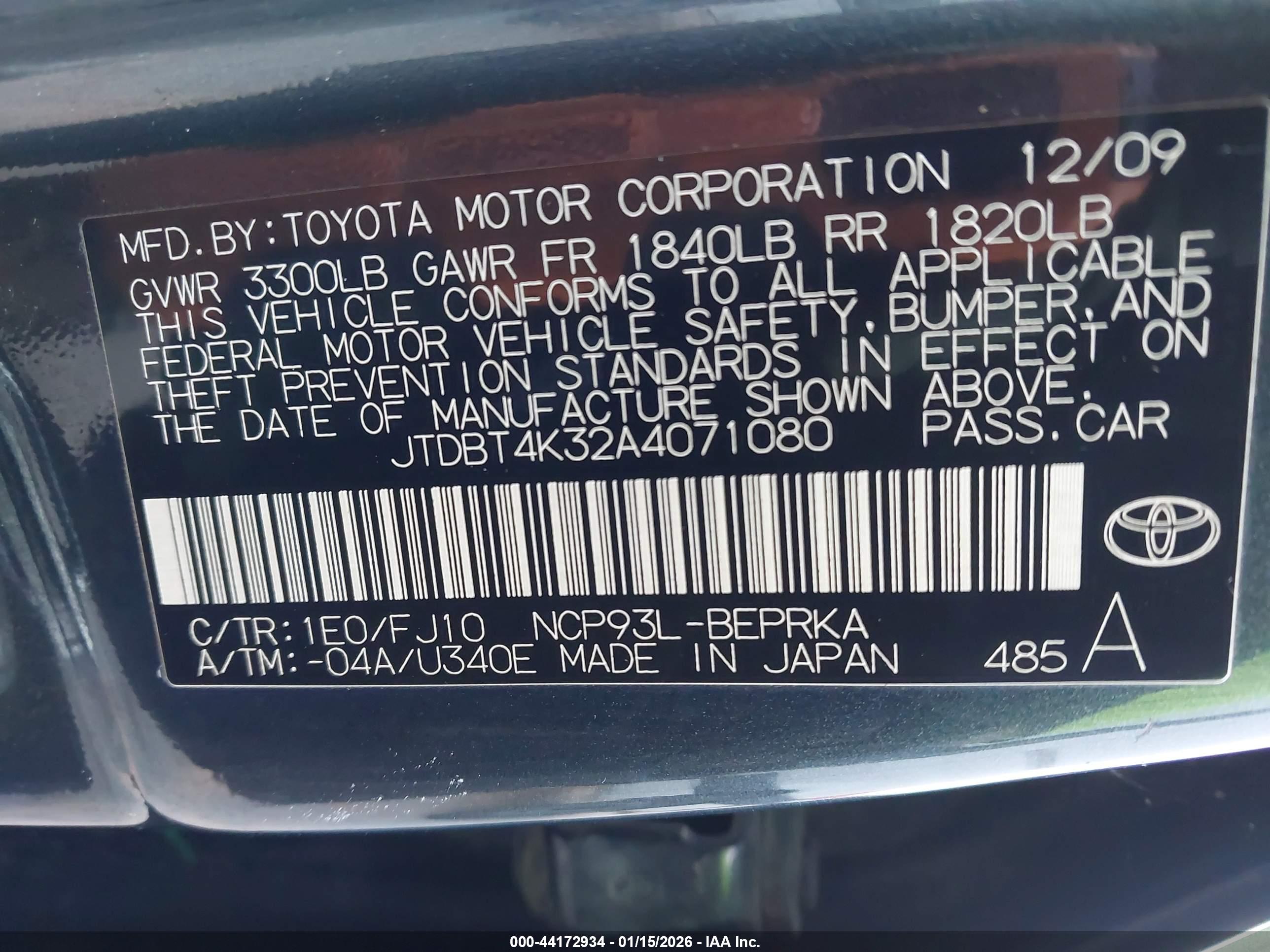 TOYOTA YARIS image 9