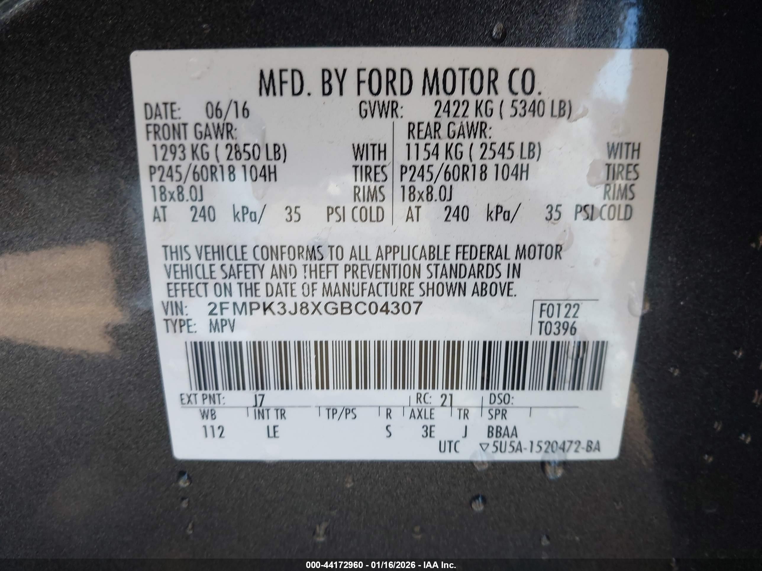 FORD EDGE image 9