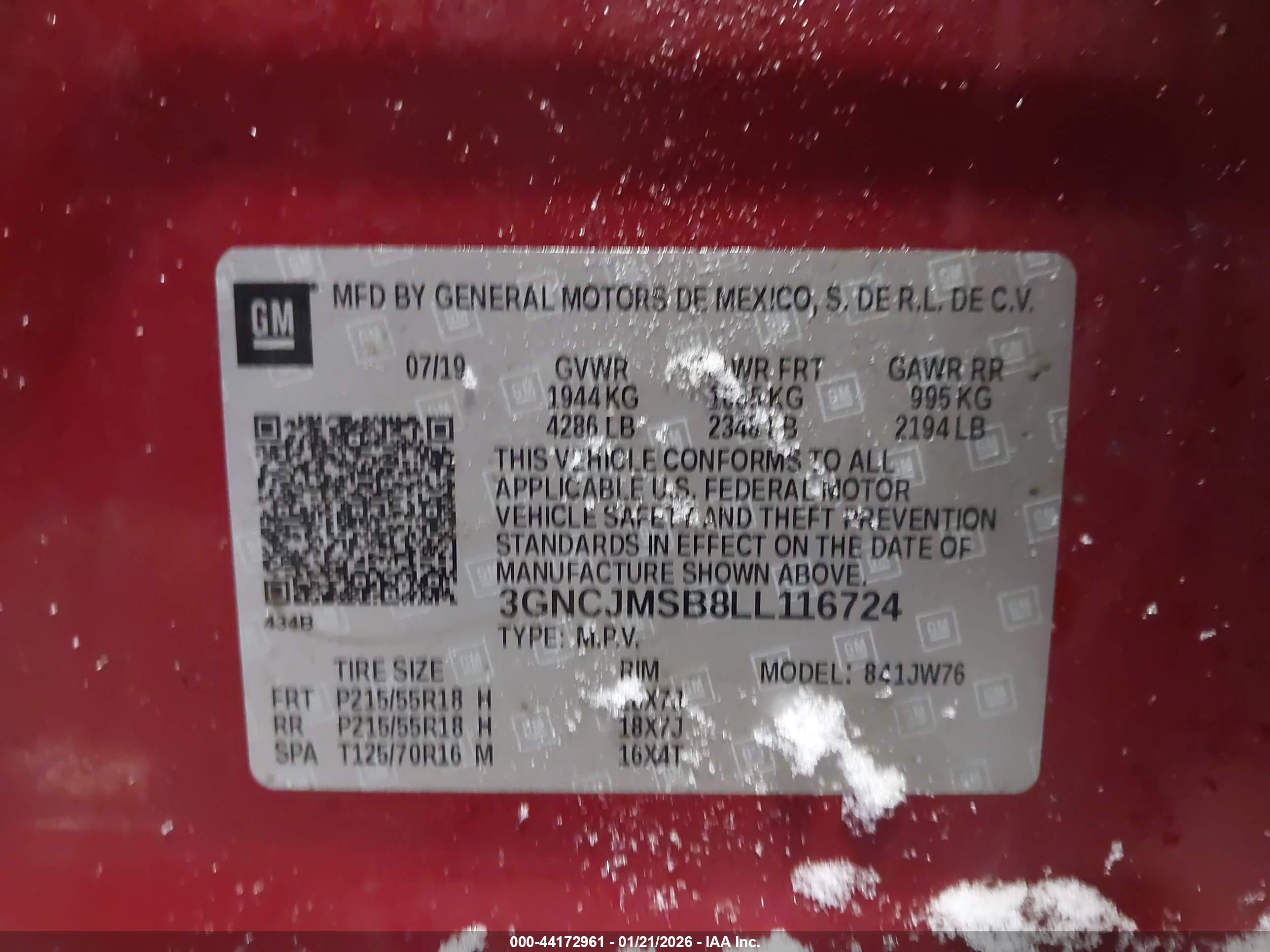 CHEVROLET TRAX image 9