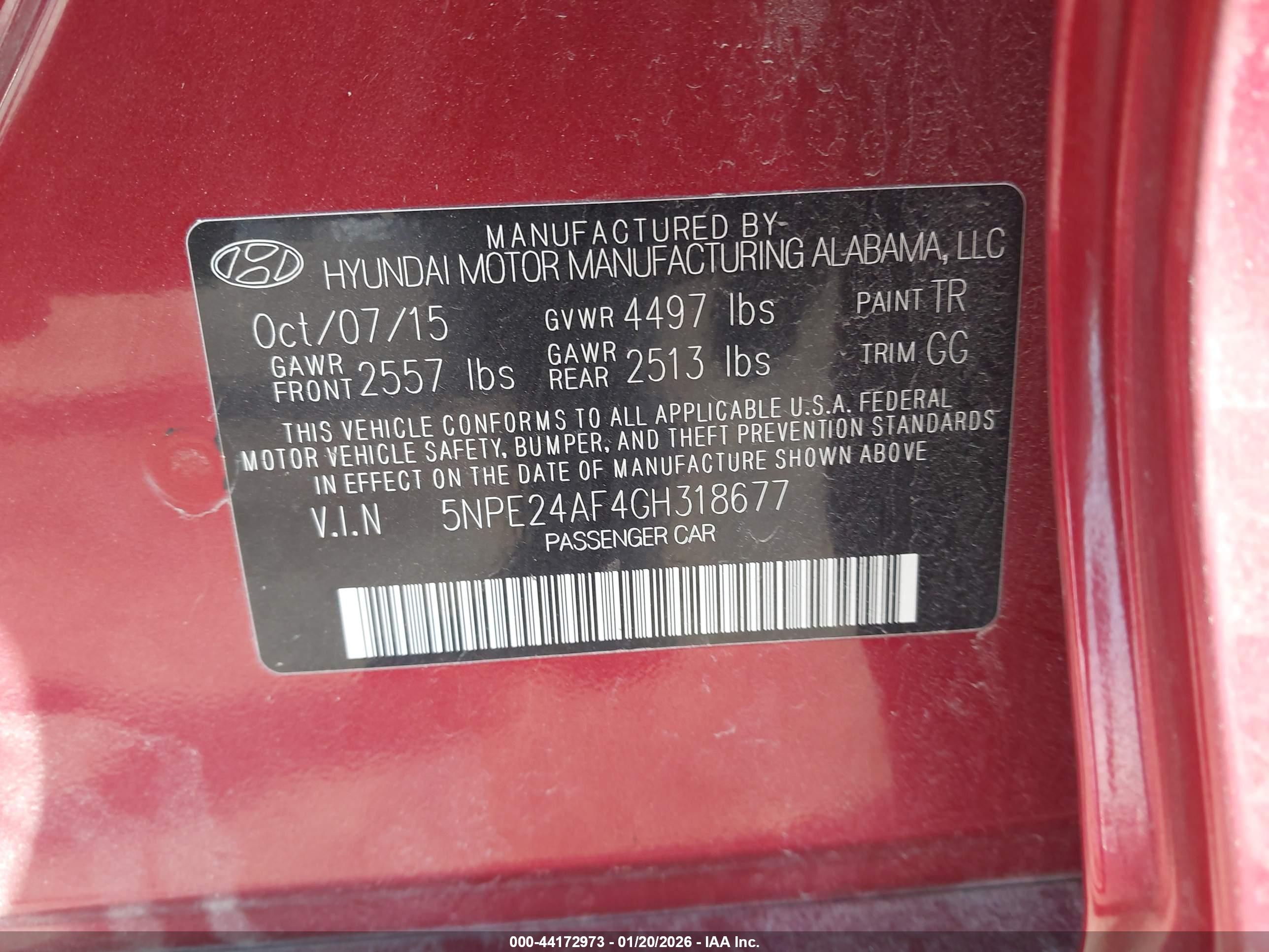 HYUNDAI SONATA image 9