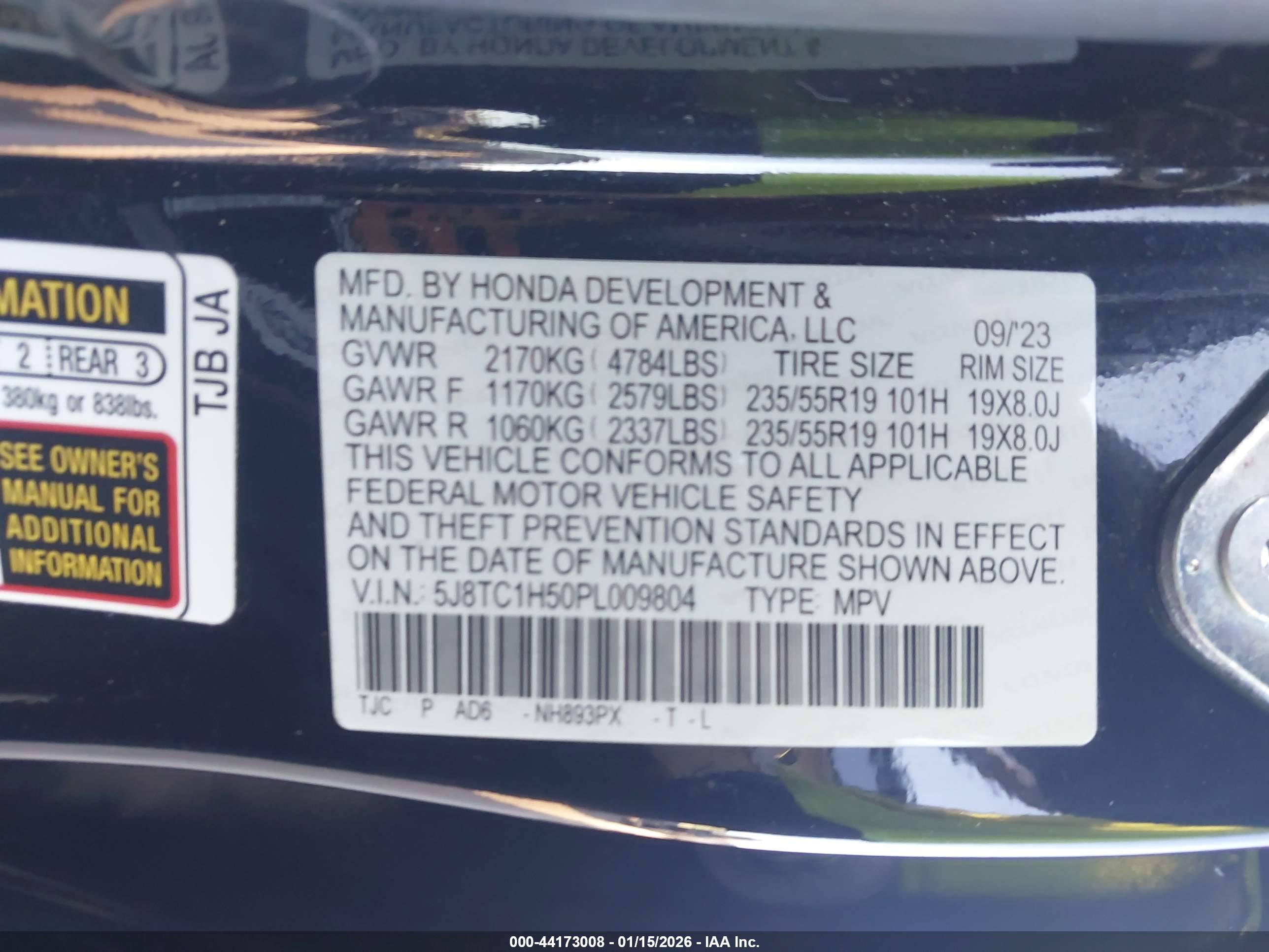 ACURA RDX image 9
