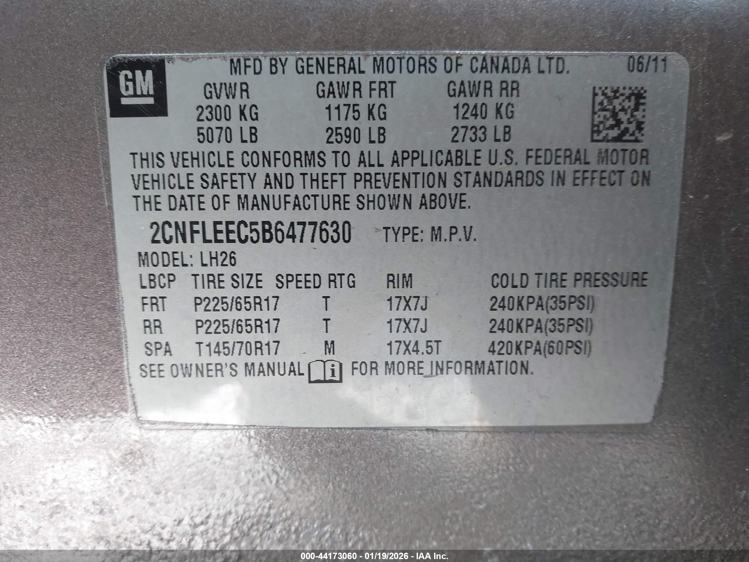 CHEVROLET EQUINOX image 9