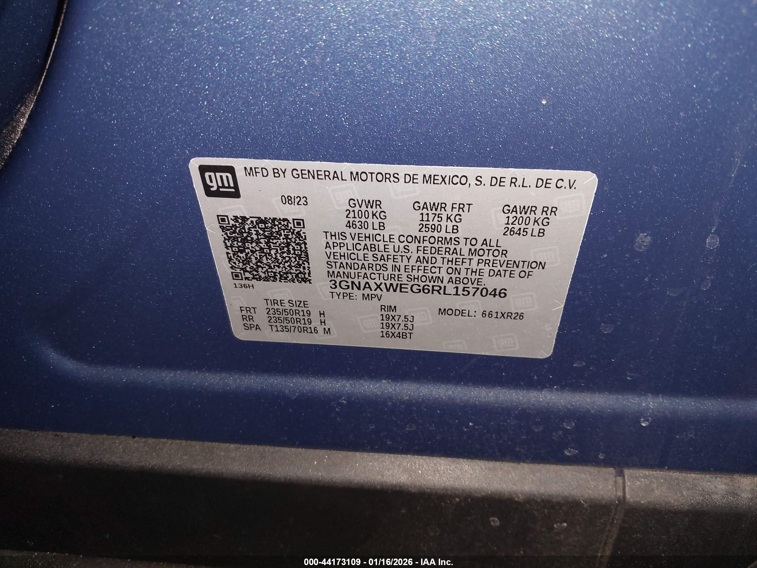 CHEVROLET EQUINOX image 9