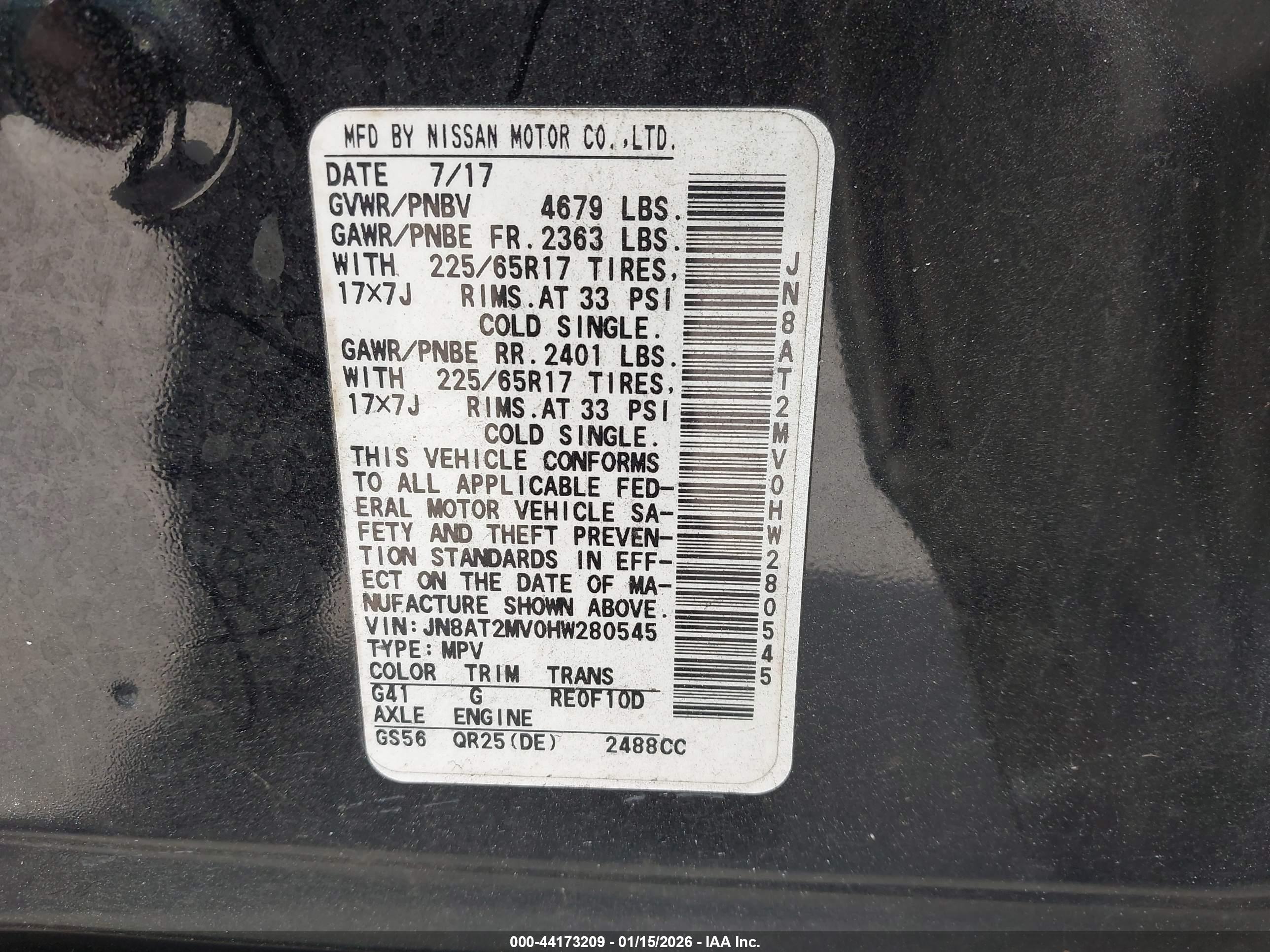 NISSAN ROGUE image 9
